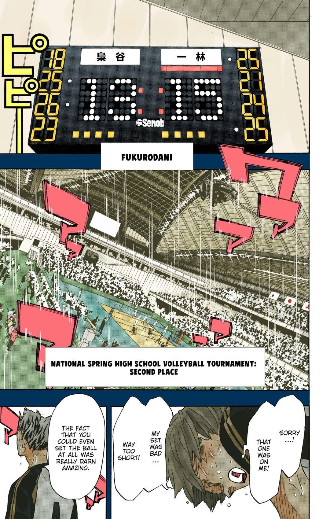 Haikyu!! (Color) Chapter 392