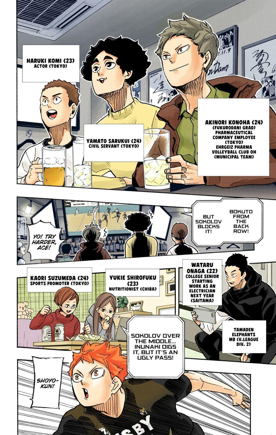 Haikyu!! (Color) Chapter 392