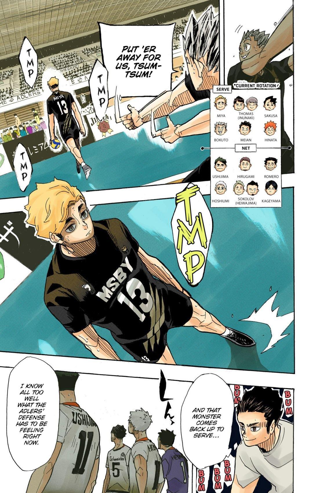 Haikyu!! (Color) Chapter 393