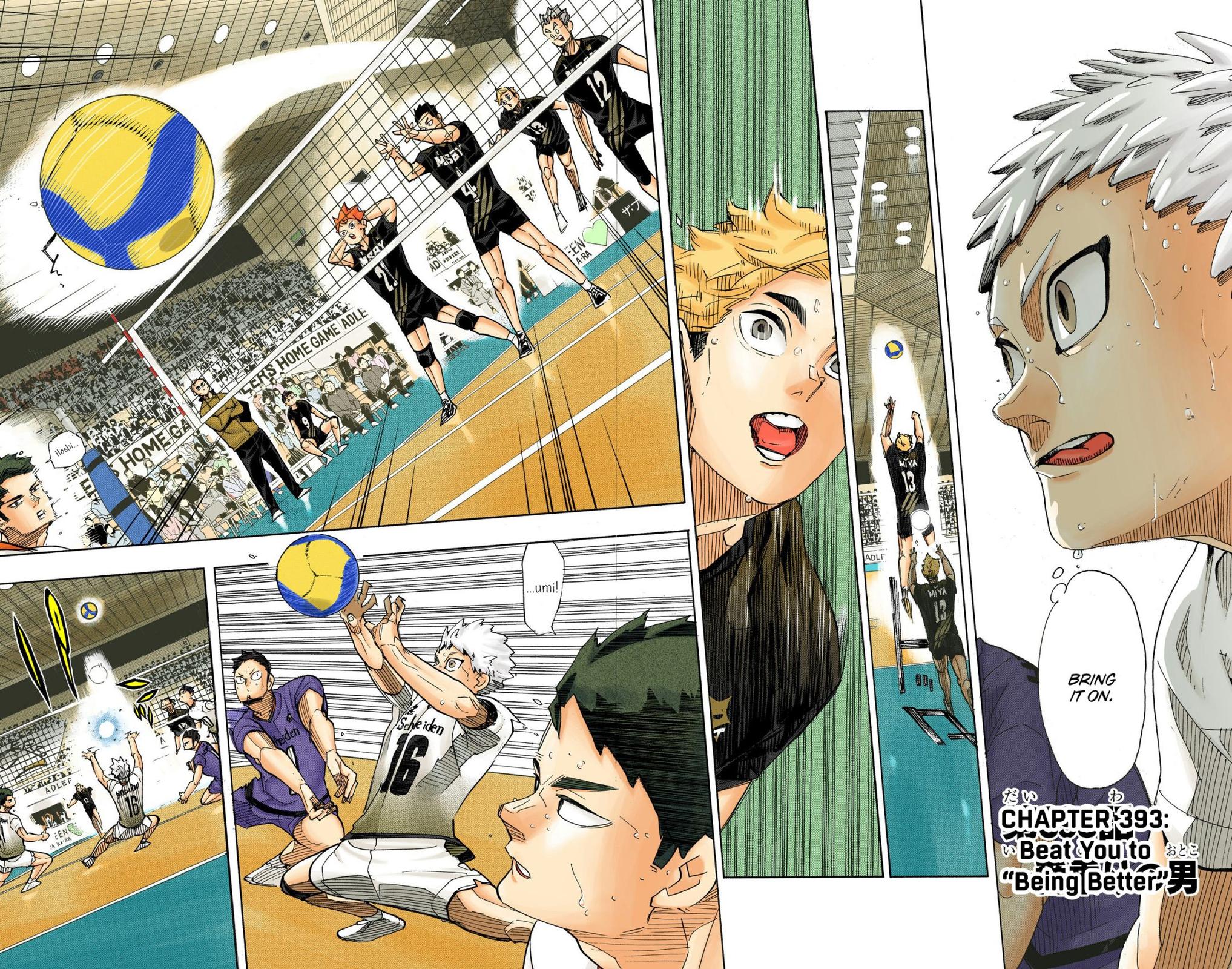 Haikyu!! (Color) Chapter 393
