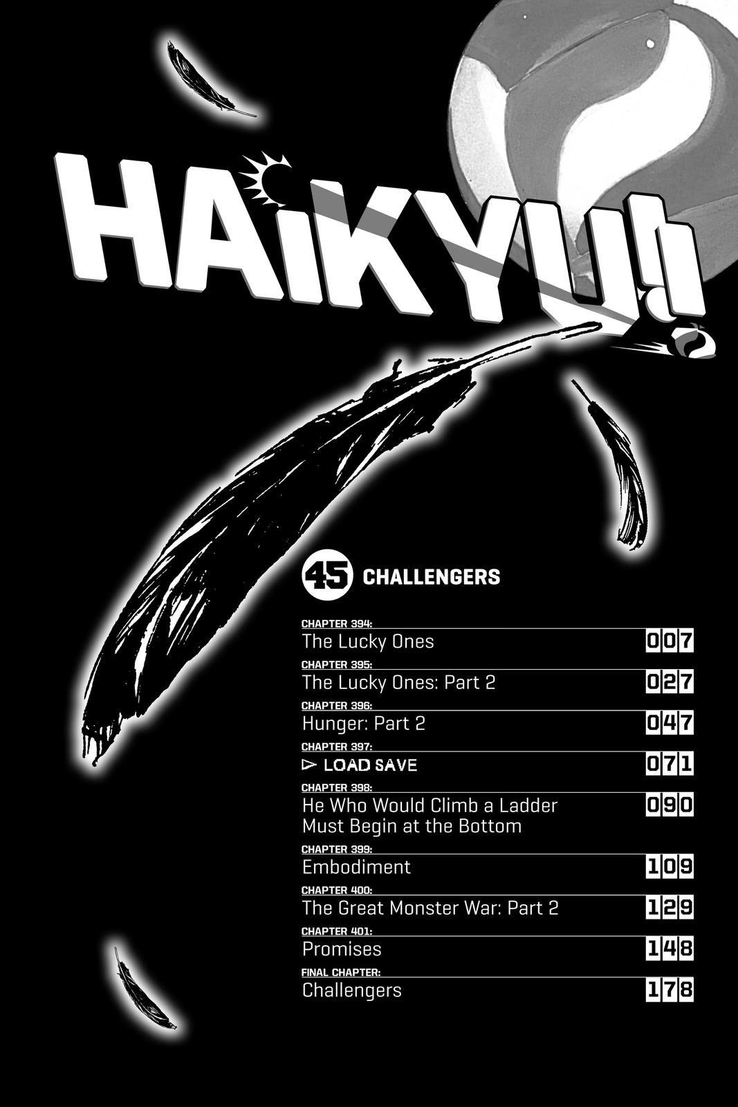 Haikyu!! (Color) Chapter 394