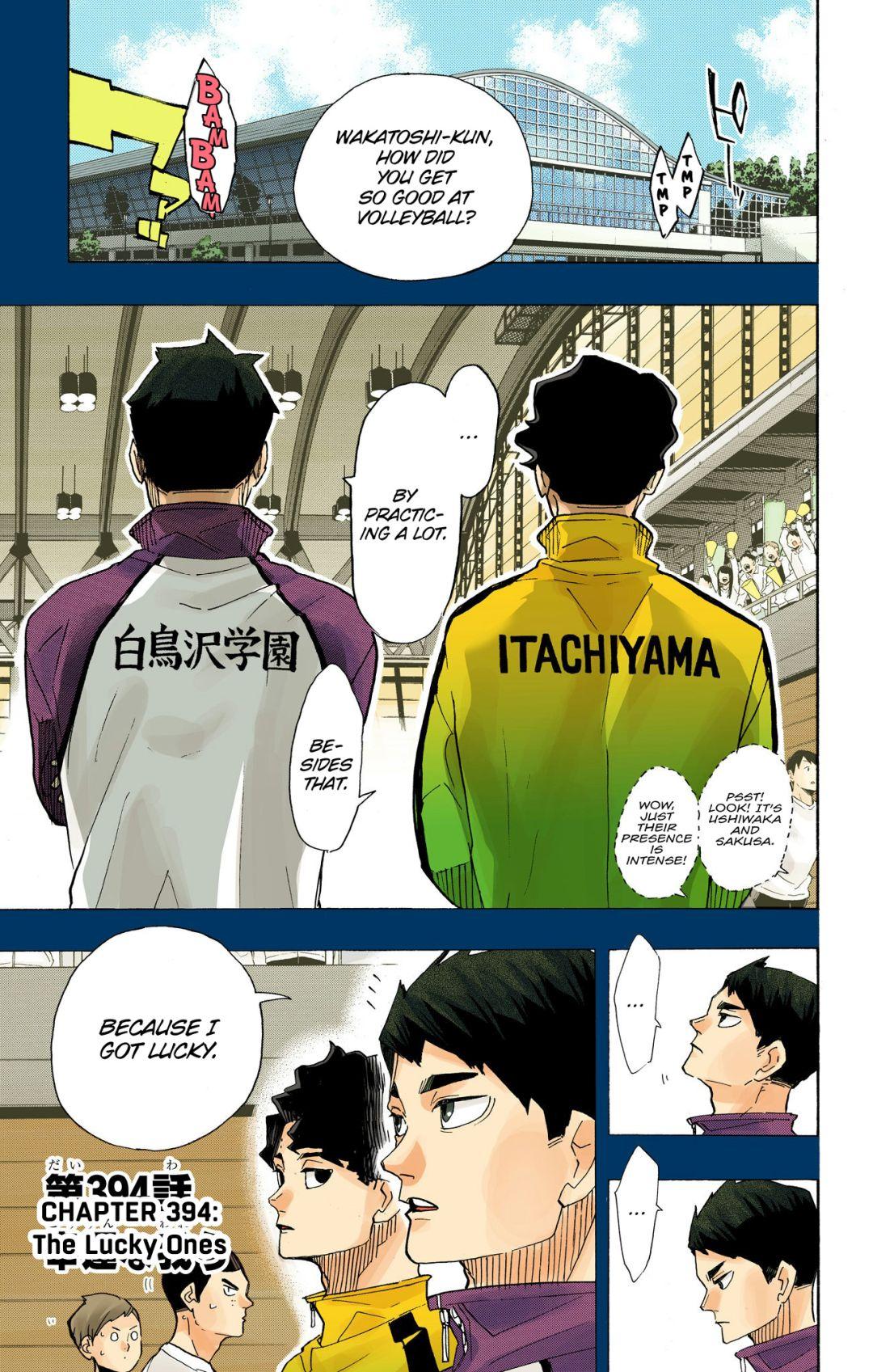 Haikyu!! (Color) Chapter 394