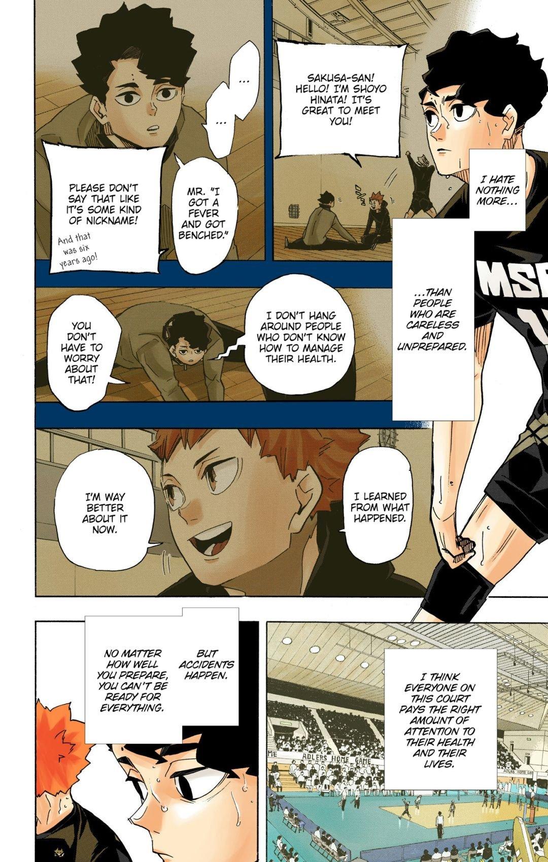 Haikyu!! (Color) Chapter 394