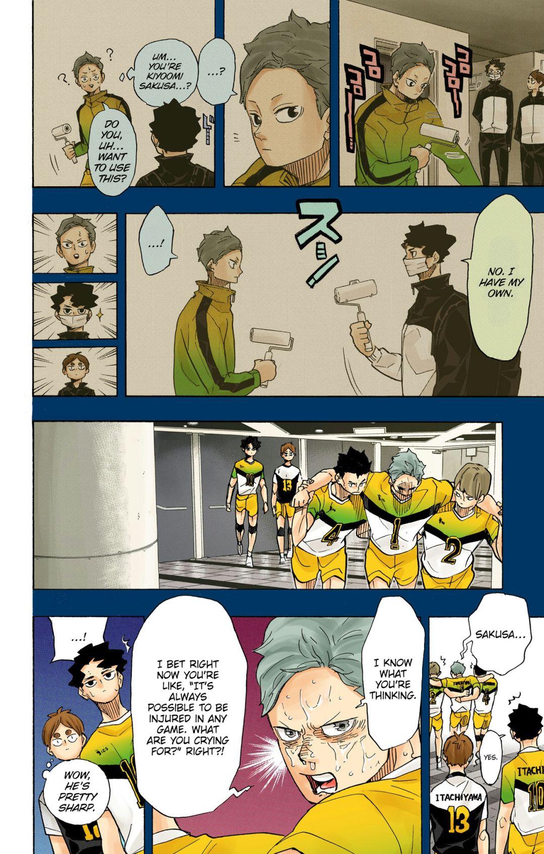 Haikyu!! (Color) Chapter 394