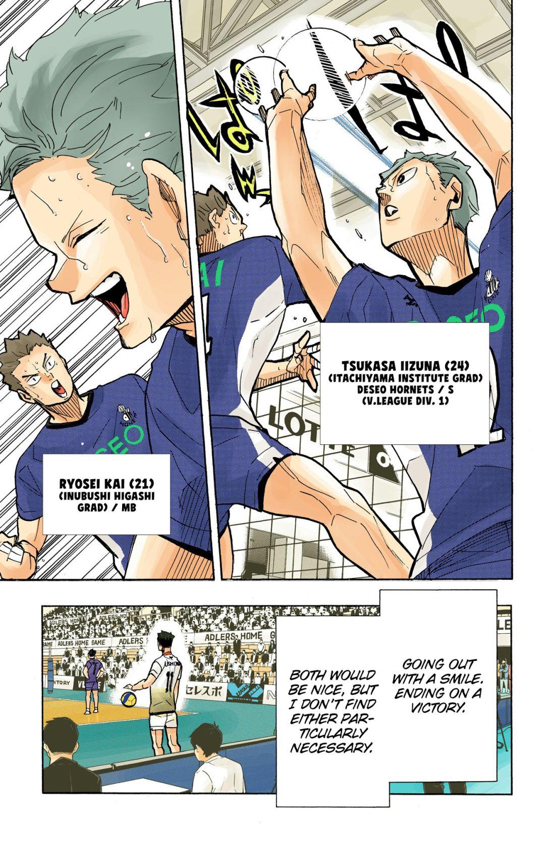 Haikyu!! (Color) Chapter 394