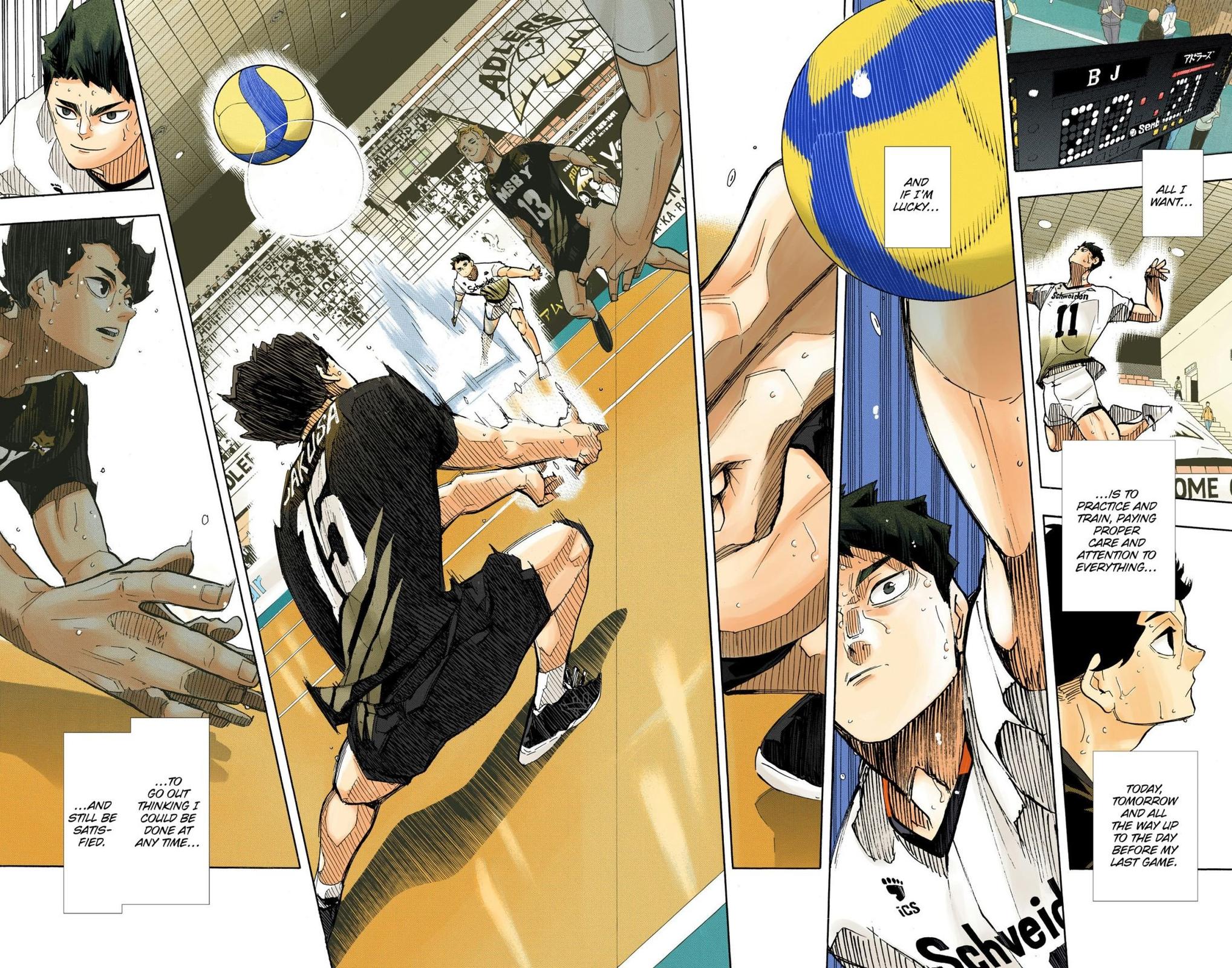 Haikyu!! (Color) Chapter 394