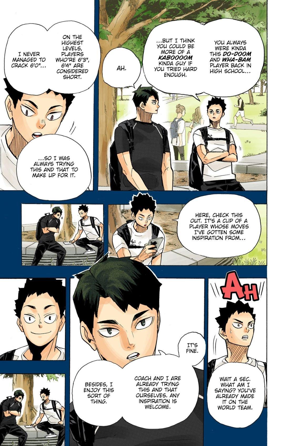 Haikyu!! (Color) Chapter 395