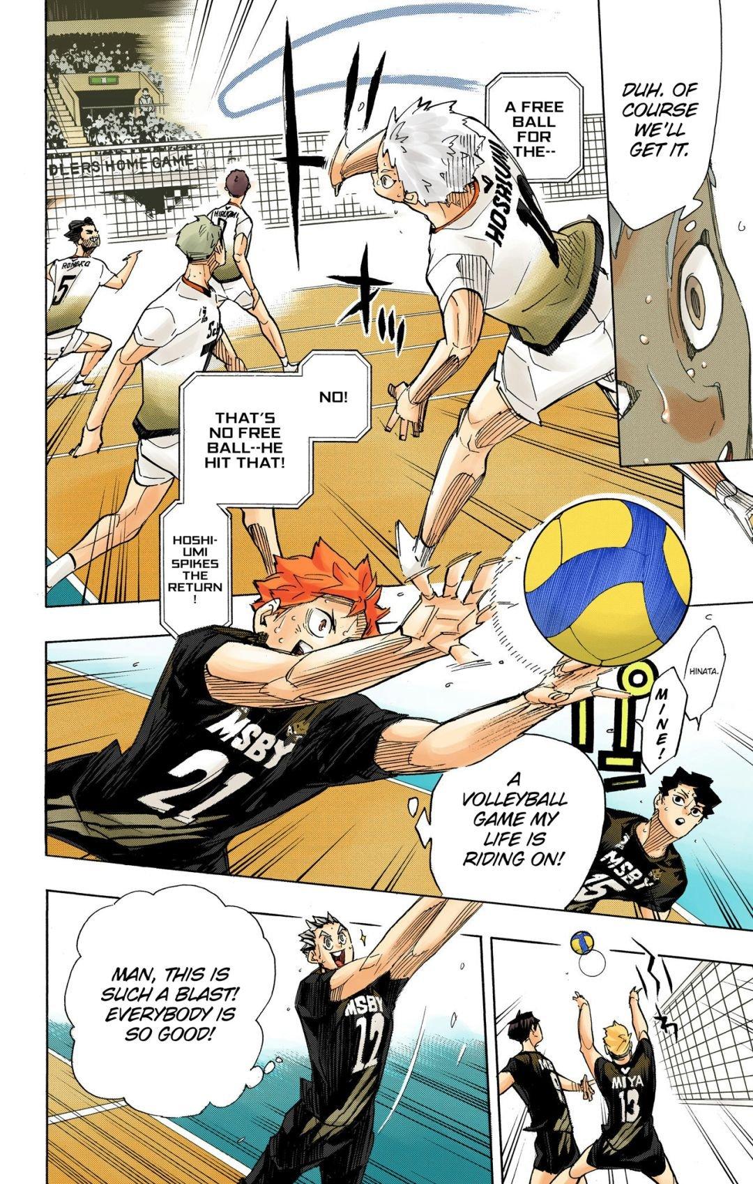 Haikyu!! (Color) Chapter 396