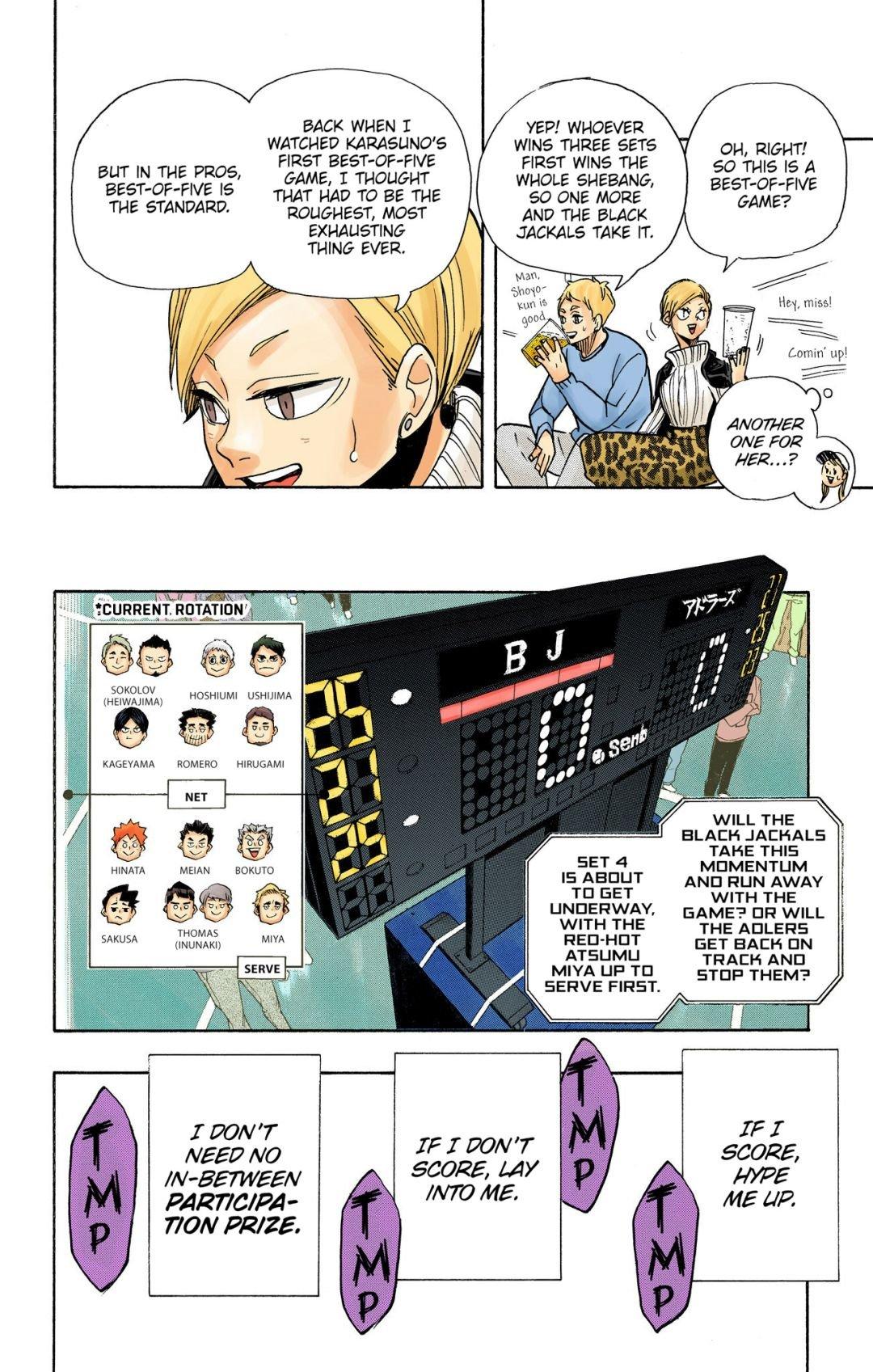 Haikyu!! (Color) Chapter 396