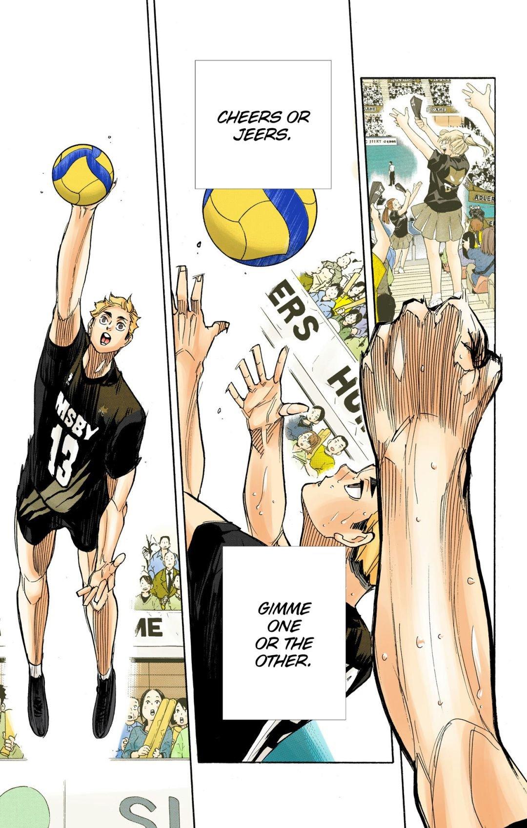 Haikyu!! (Color) Chapter 396