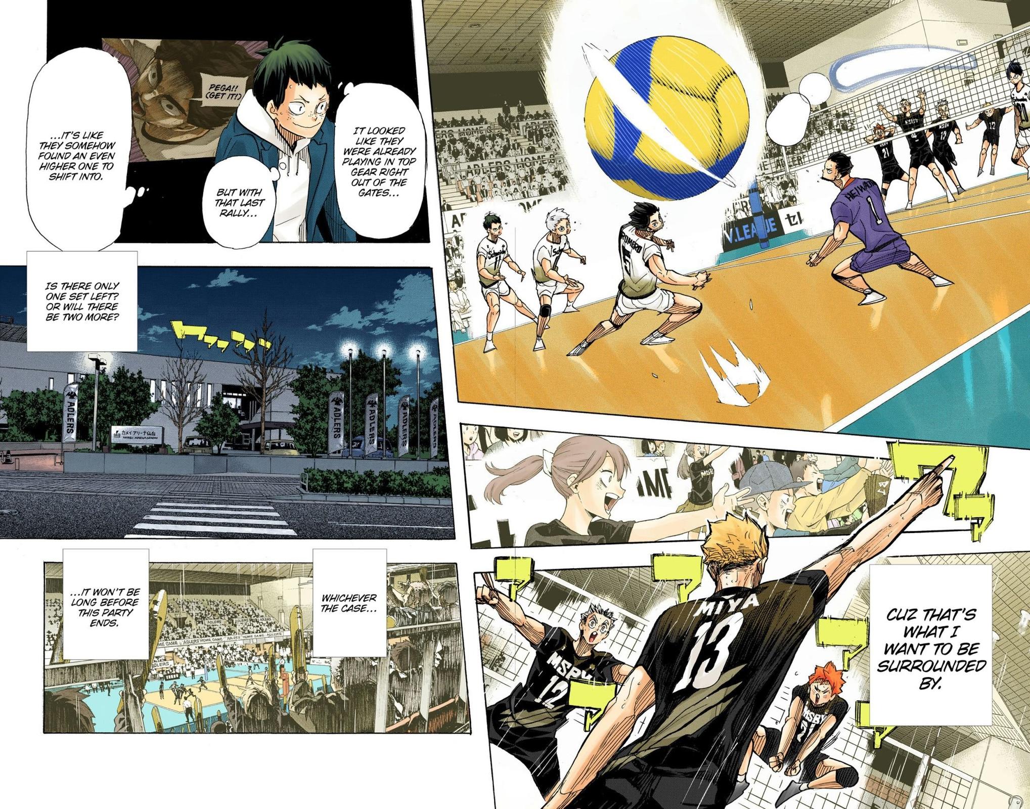 Haikyu!! (Color) Chapter 396