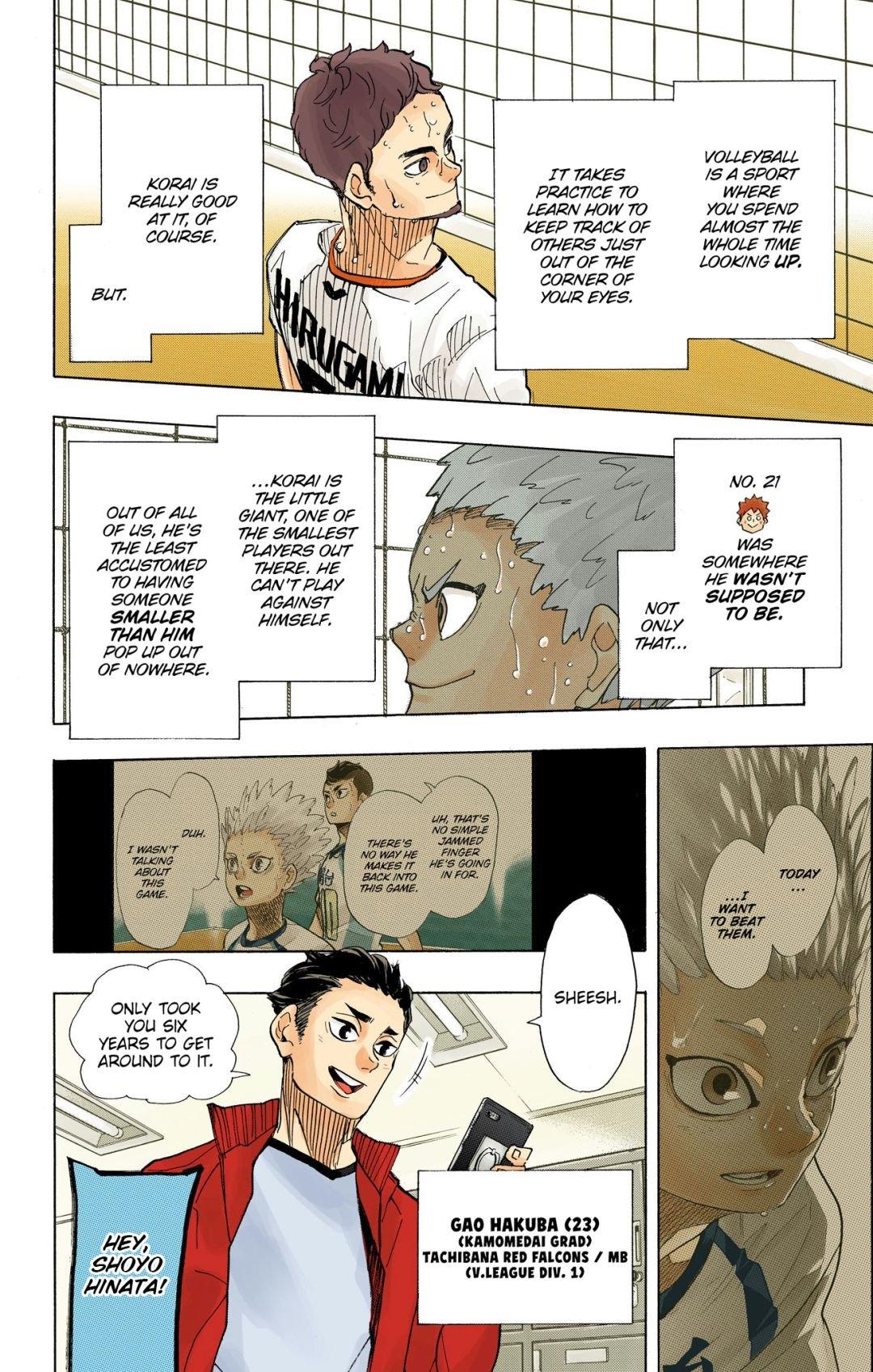 Haikyu!! (Color) Chapter 397
