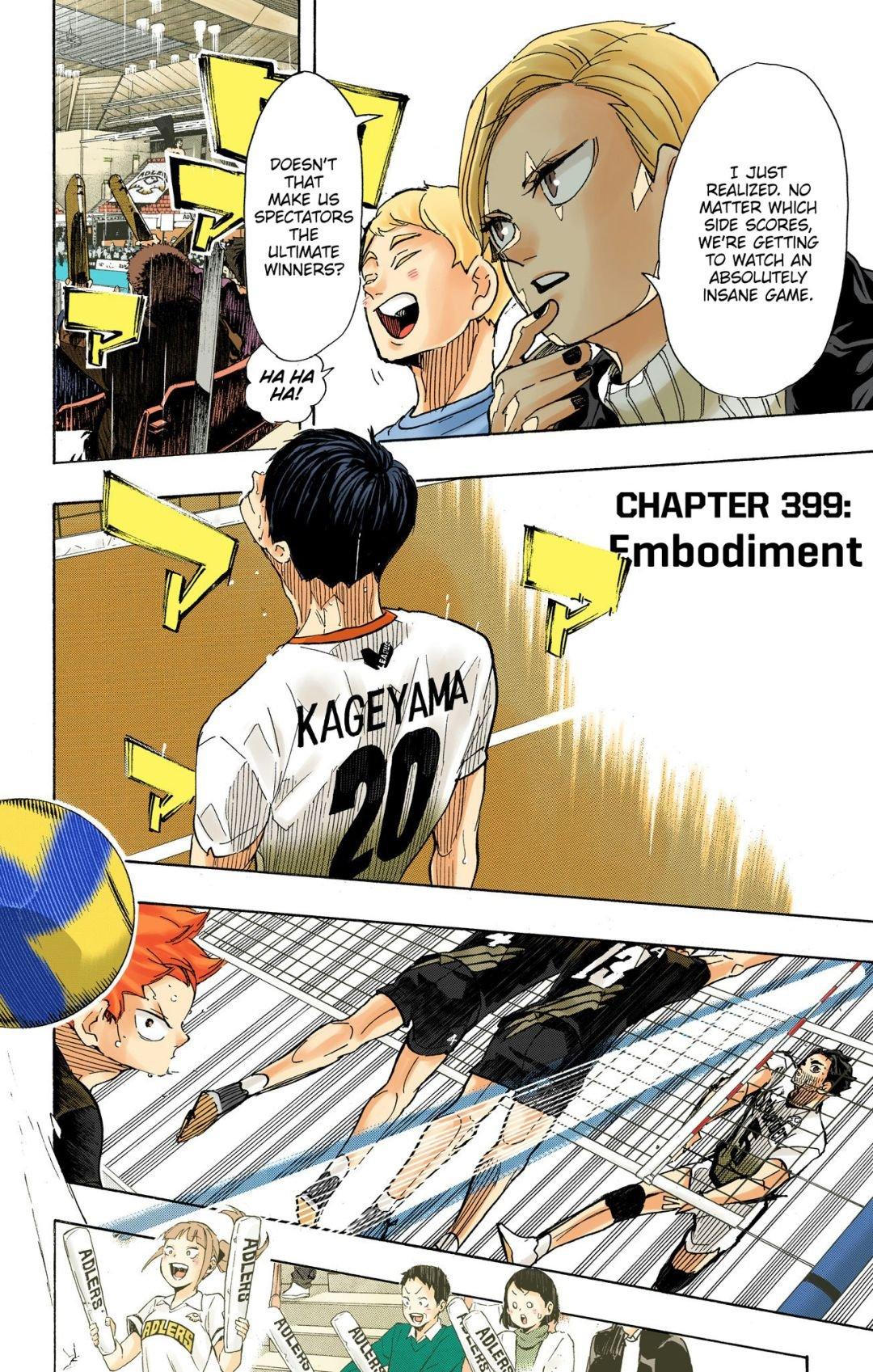 Haikyu!! (Color) Chapter 399