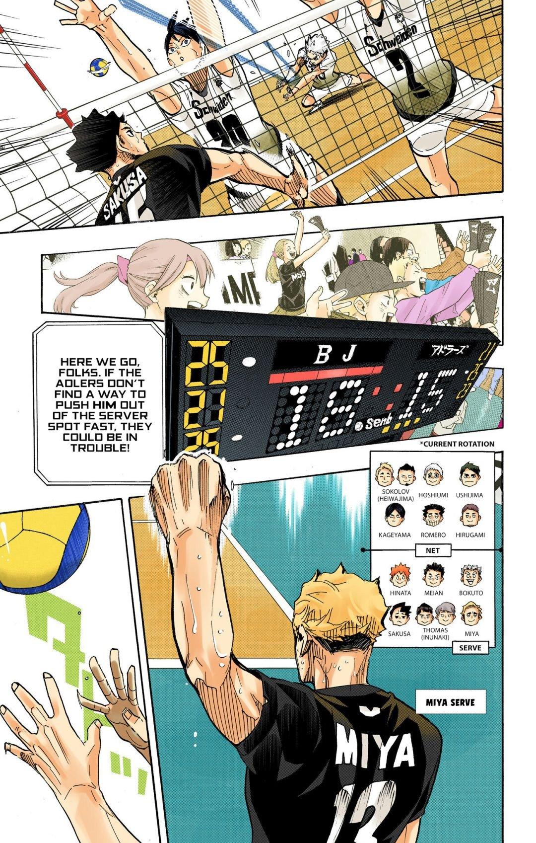 Haikyu!! (Color) Chapter 399