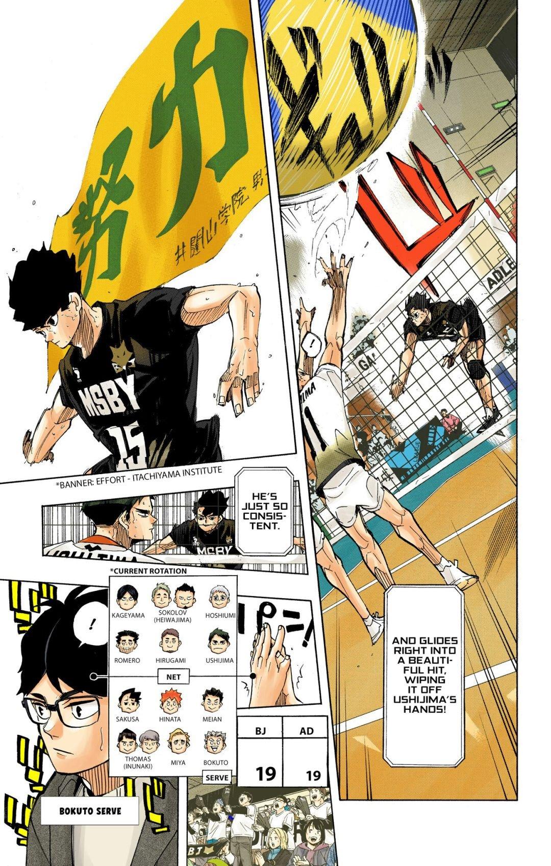 Haikyu!! (Color) Chapter 400