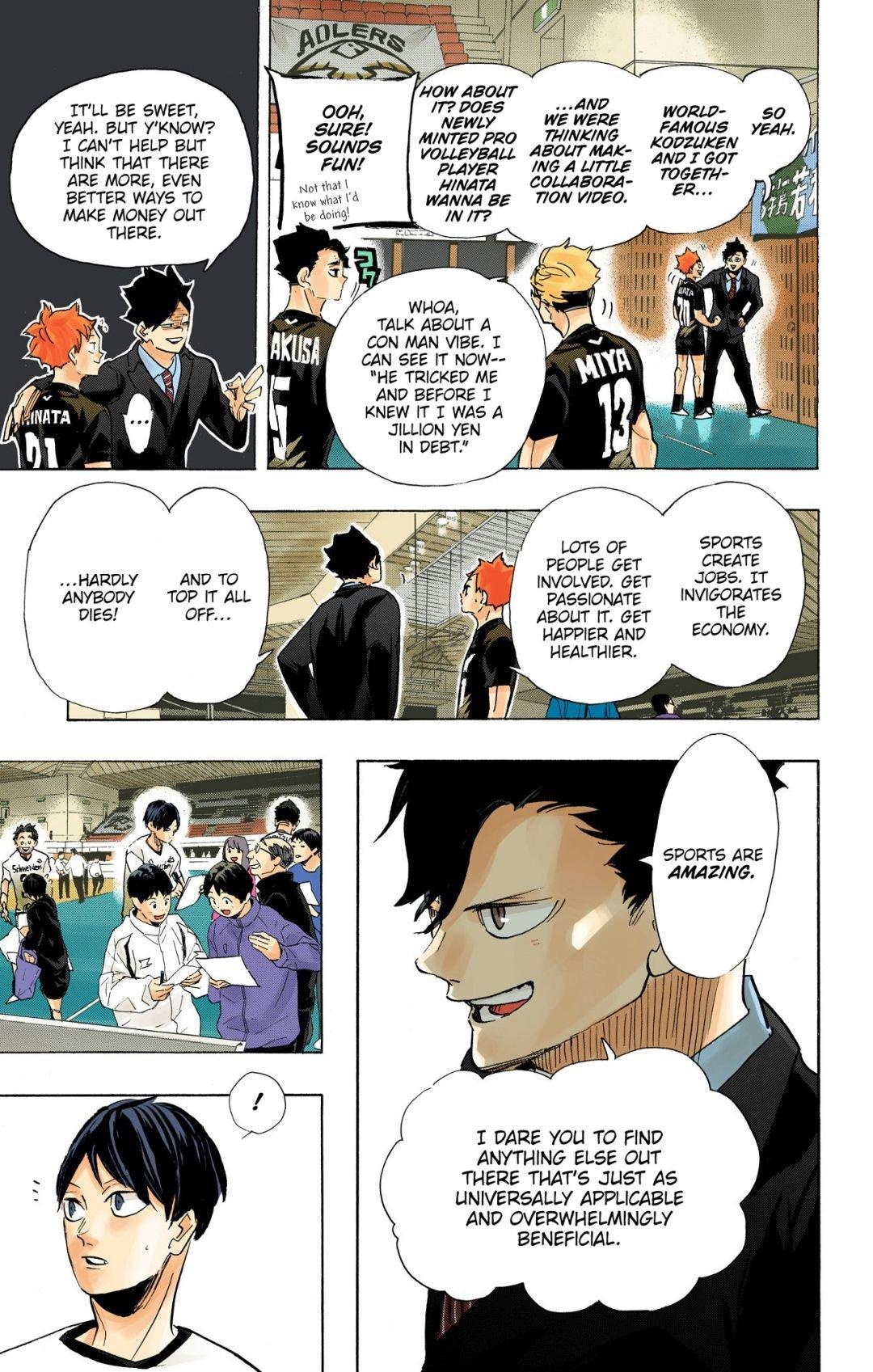 Haikyu!! (Color) Chapter 401