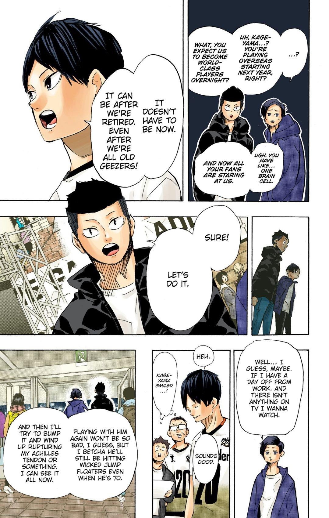 Haikyu!! (Color) Chapter 401