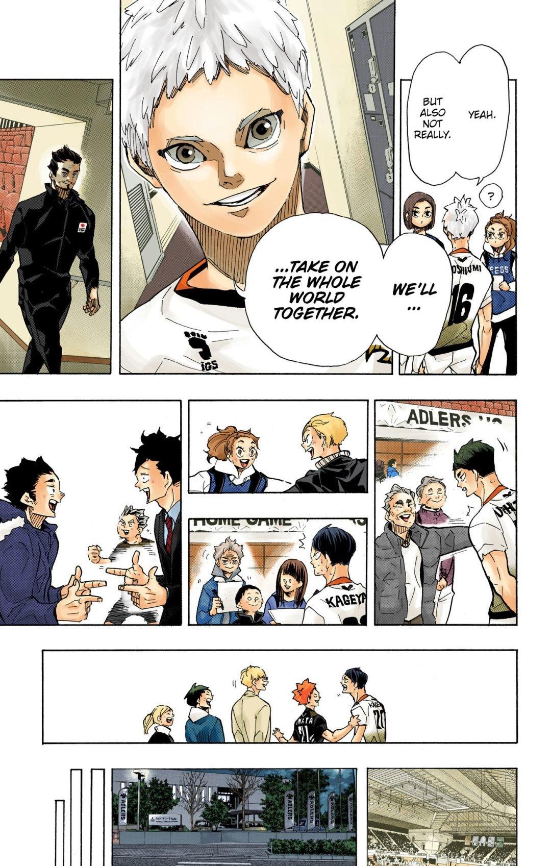 Haikyu!! (Color) Chapter 401