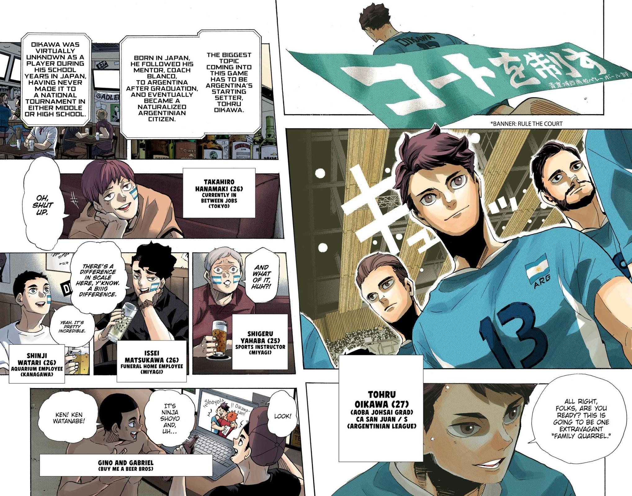 Haikyu!! (Color) Chapter 402