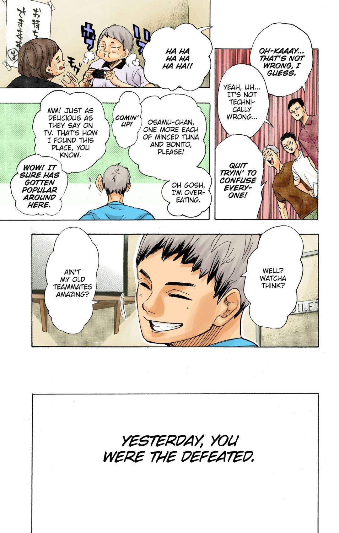 Haikyu!! (Color) Chapter 402