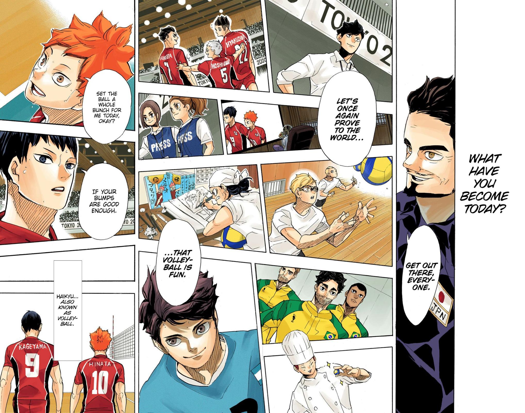 Haikyu!! (Color) Chapter 402