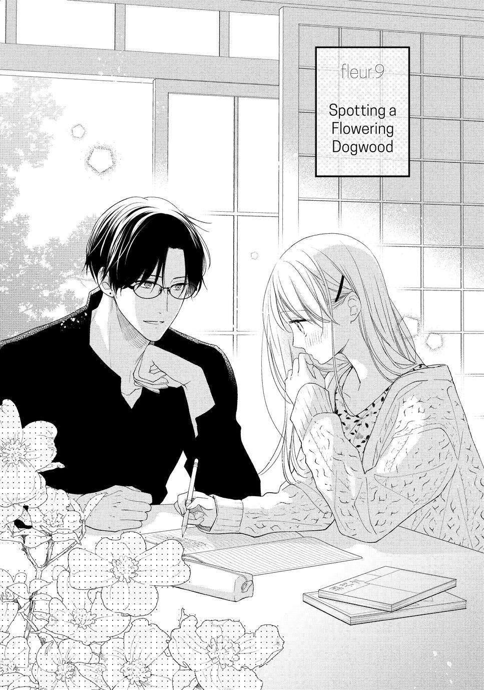 Kissing the Flower in Bloom fleur. 9 1