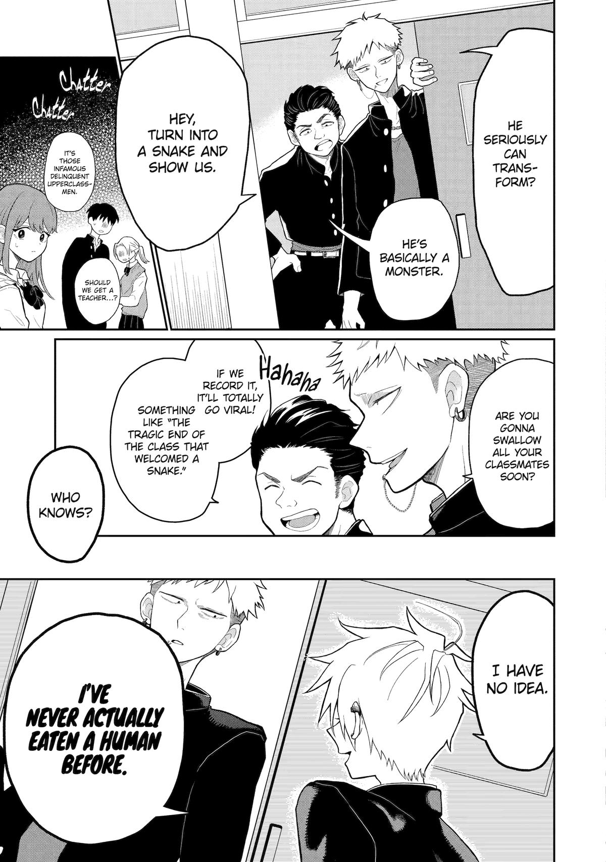 Hebigami Transforms When He's Cold Chapter 1 5