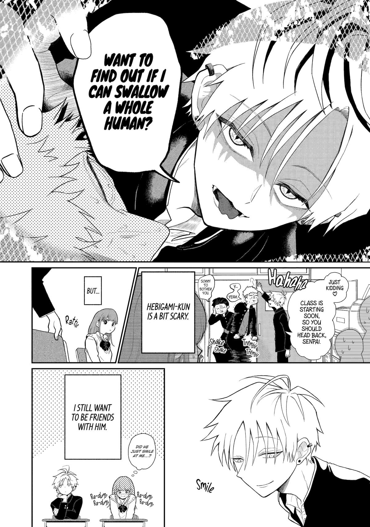 Hebigami Transforms When He's Cold Chapter 1 6