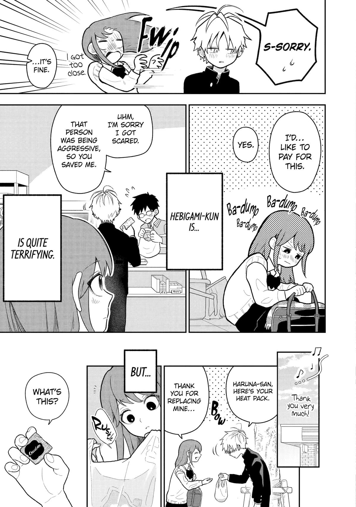 Hebigami Transforms When He's Cold Chapter 2 9
