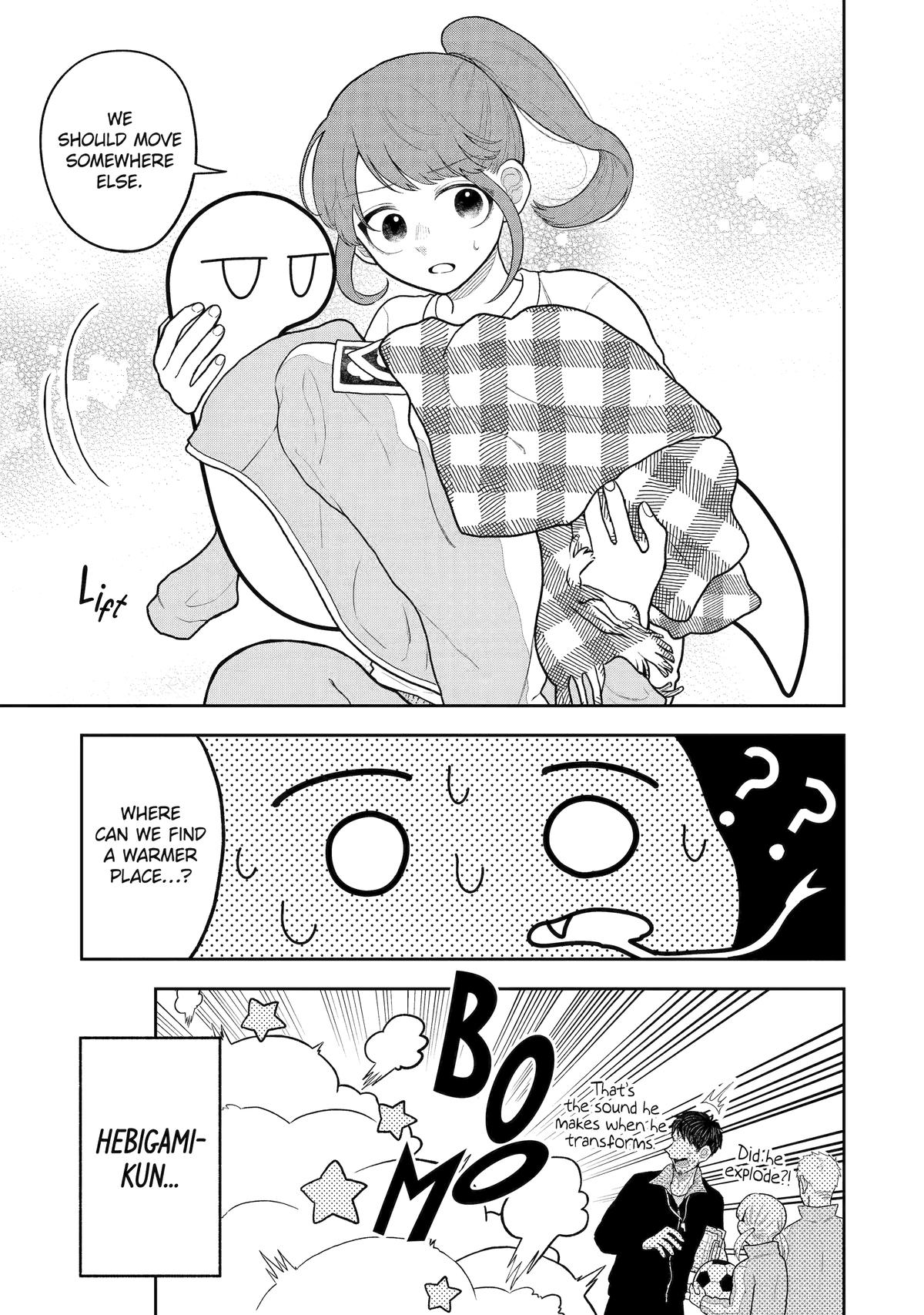 Hebigami Transforms When He's Cold Chapter 3 5