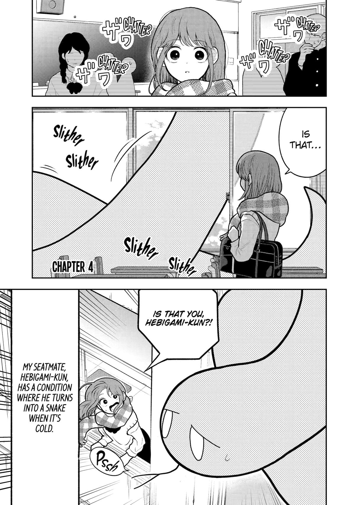 Hebigami Transforms When He's Cold Chapter 4 1