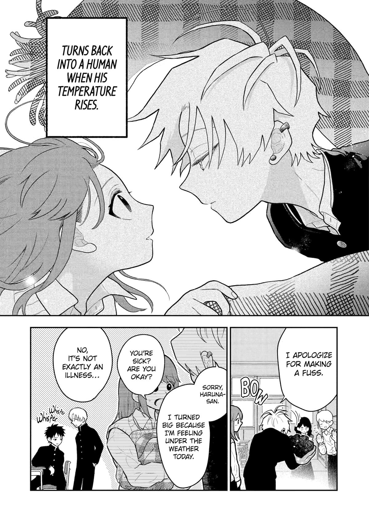 Hebigami Transforms When He's Cold Chapter 4 3