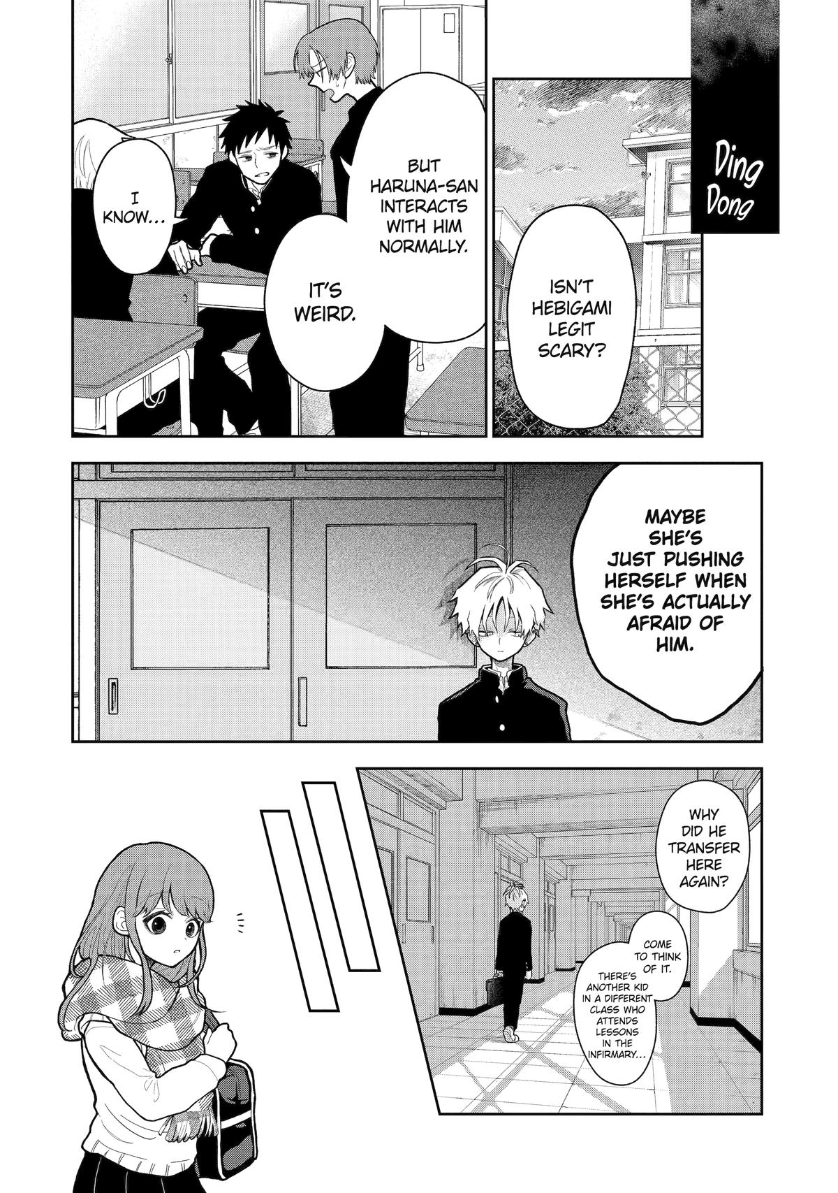 Hebigami Transforms When He's Cold Chapter 4 4