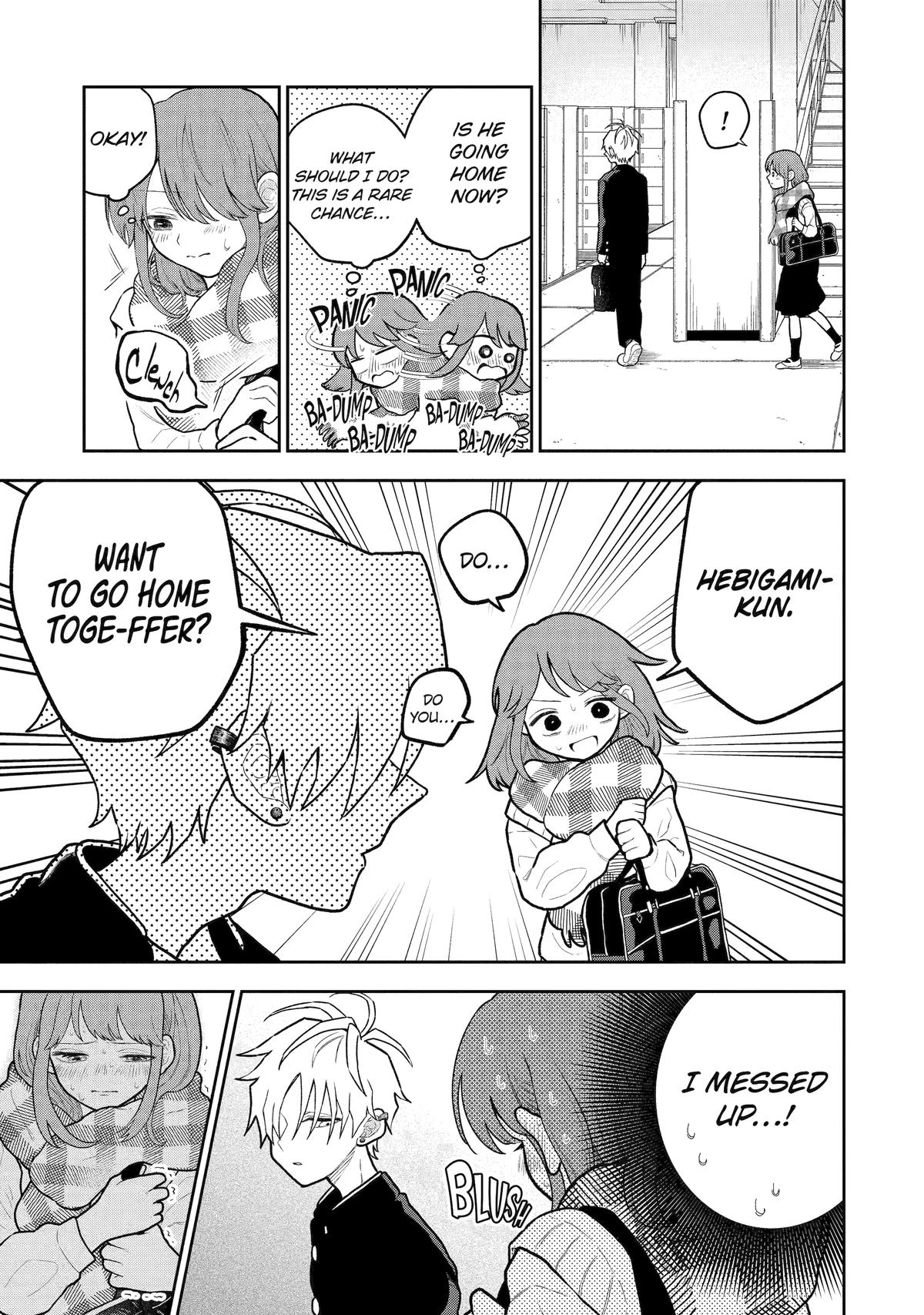 Hebigami Transforms When He's Cold Chapter 4 5