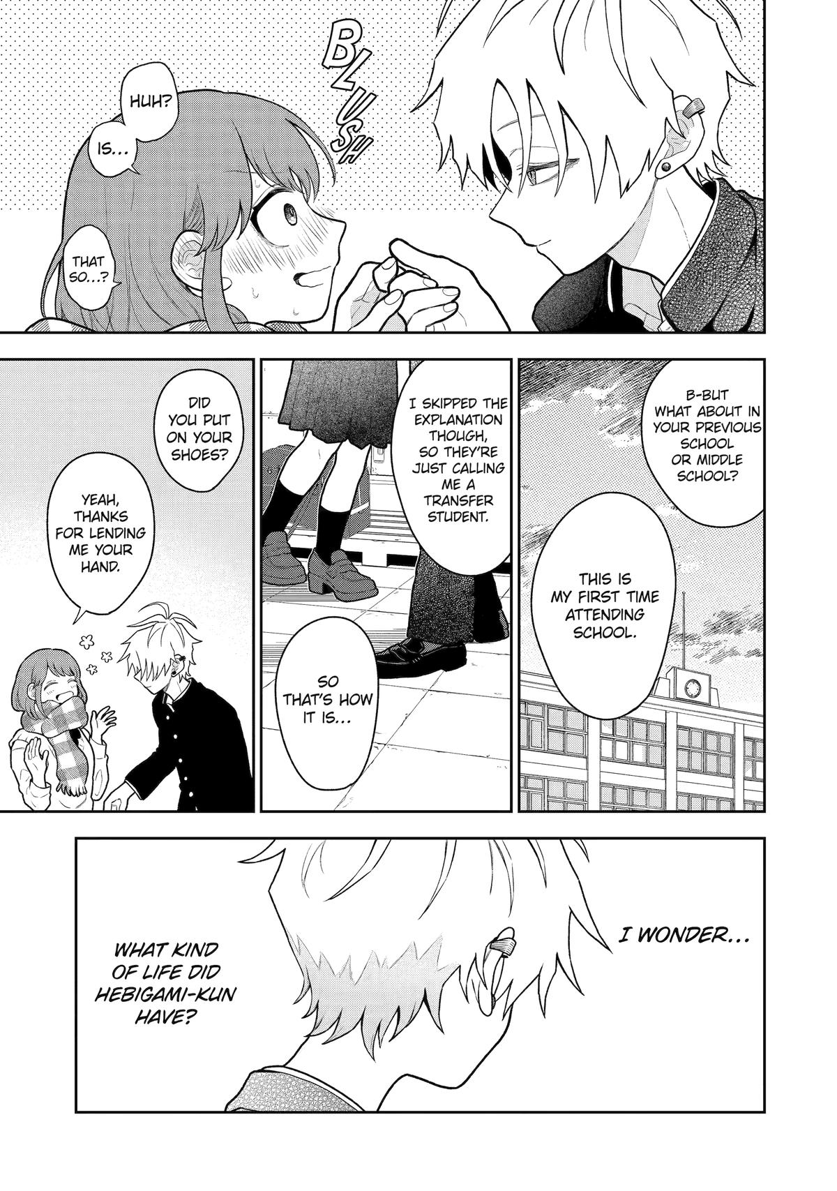 Hebigami Transforms When He's Cold Chapter 4 13