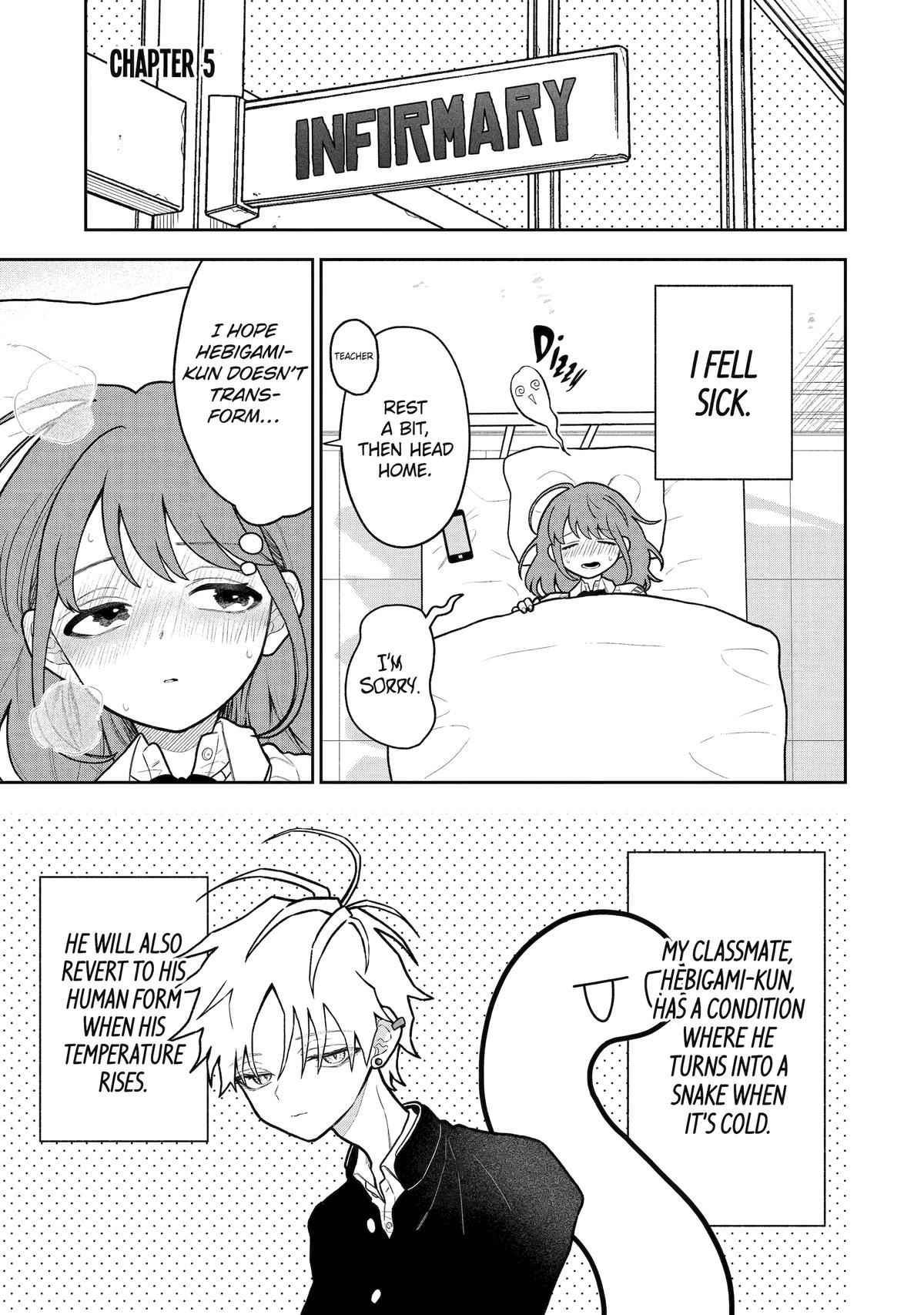 Hebigami Transforms When He's Cold Chapter 5 1