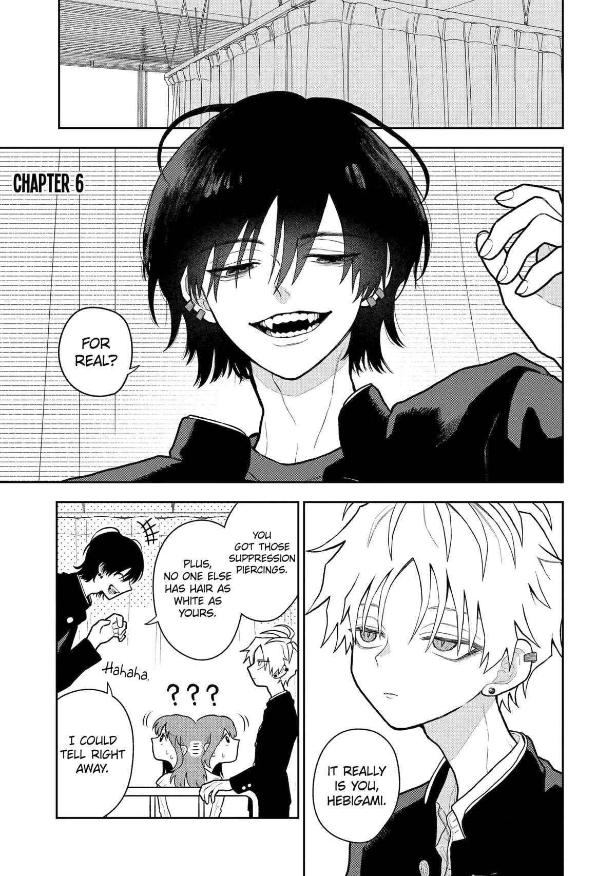 Hebigami Transforms When He's Cold Chapter 6 1