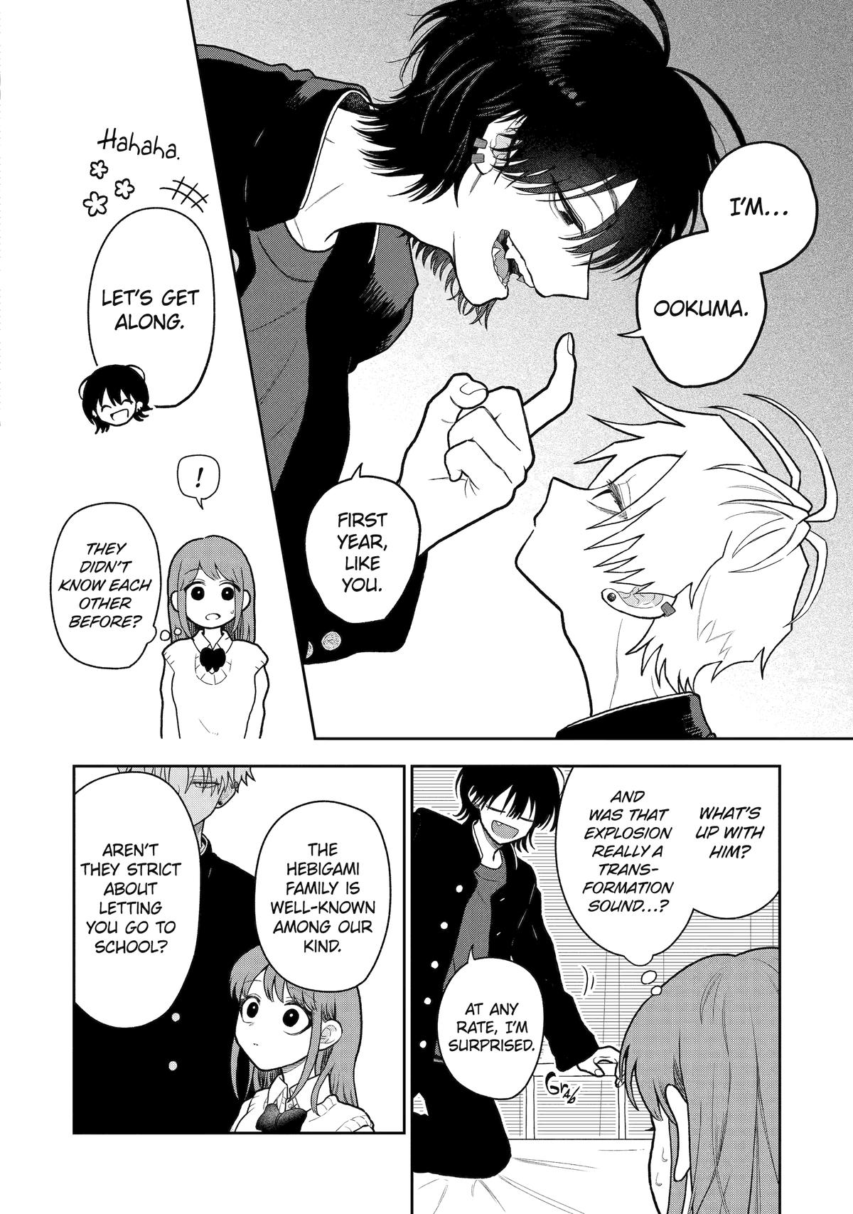 Hebigami Transforms When He's Cold Chapter 6 2