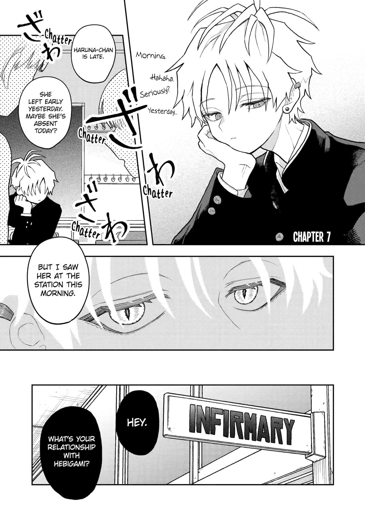 Hebigami Transforms When He's Cold Chapter 7 1