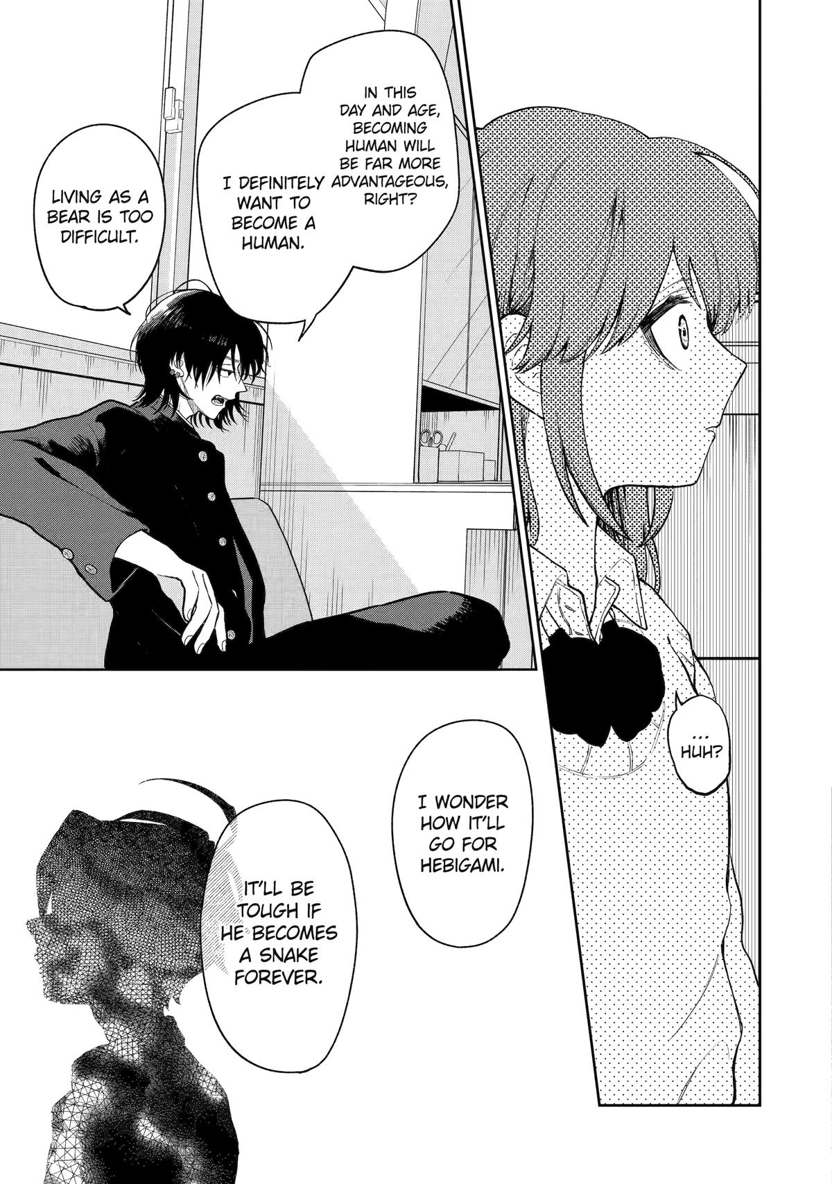 Hebigami Transforms When He's Cold Chapter 7 5