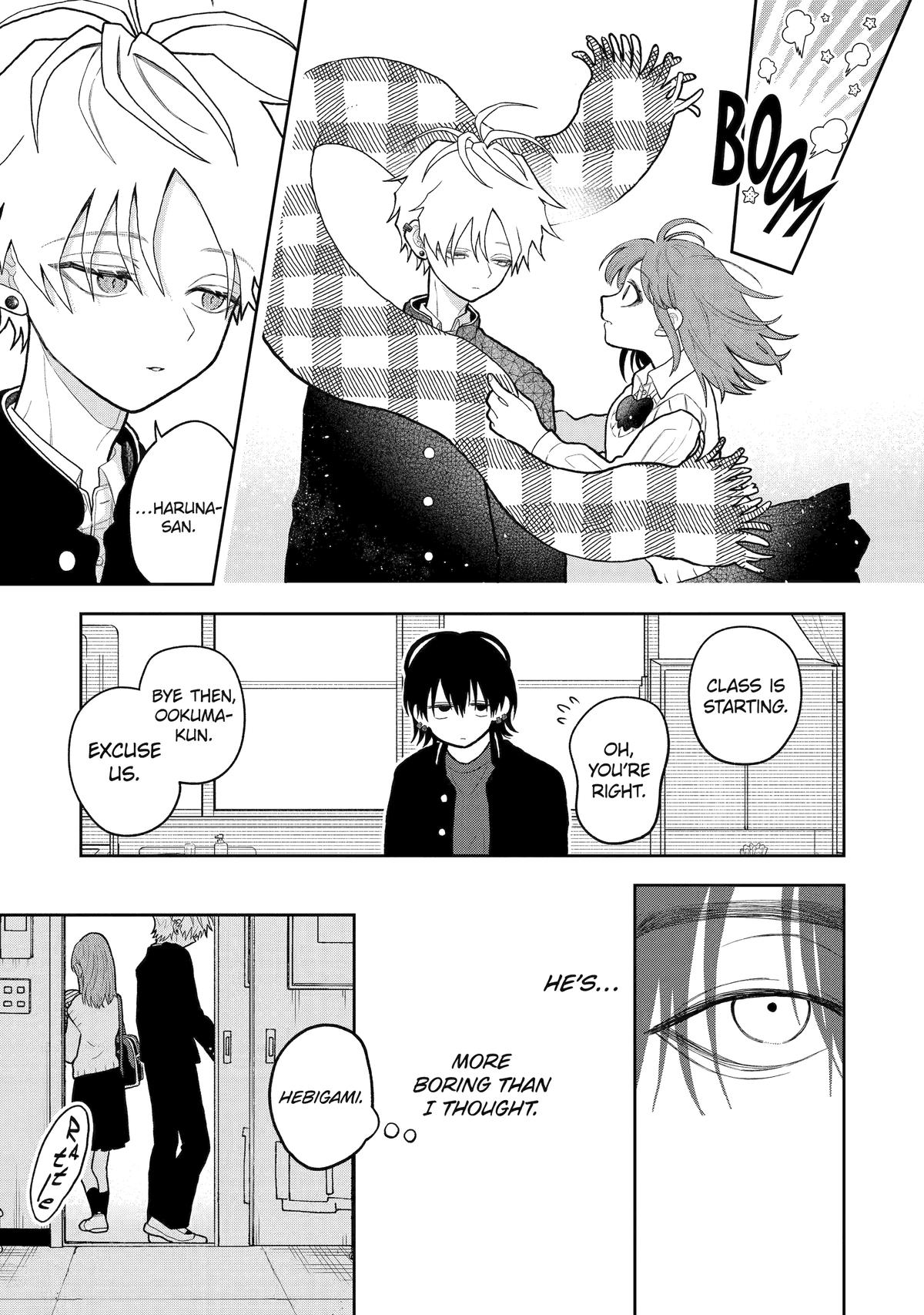 Hebigami Transforms When He's Cold Chapter 7 9