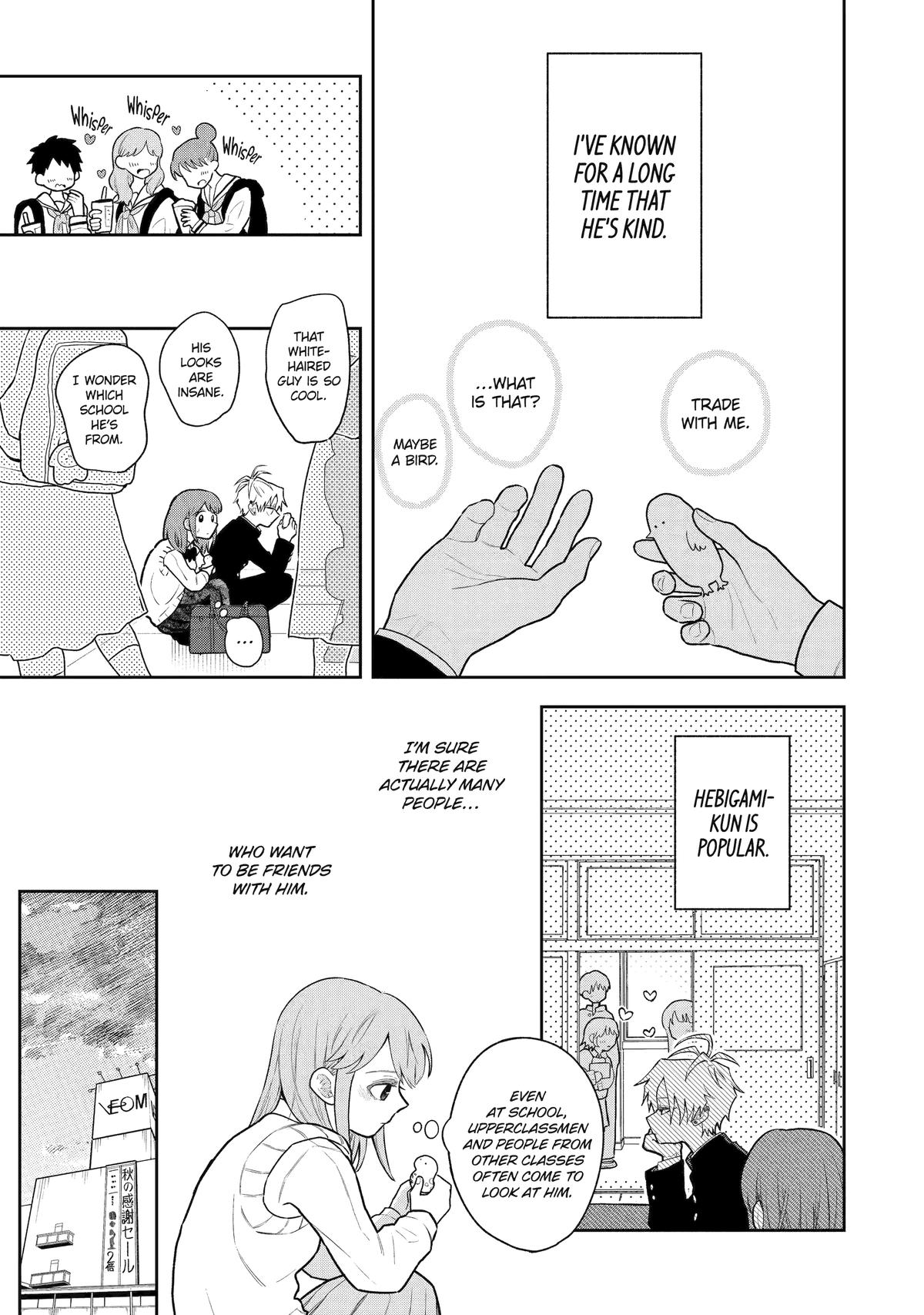 Hebigami Transforms When He's Cold Chapter 8 5