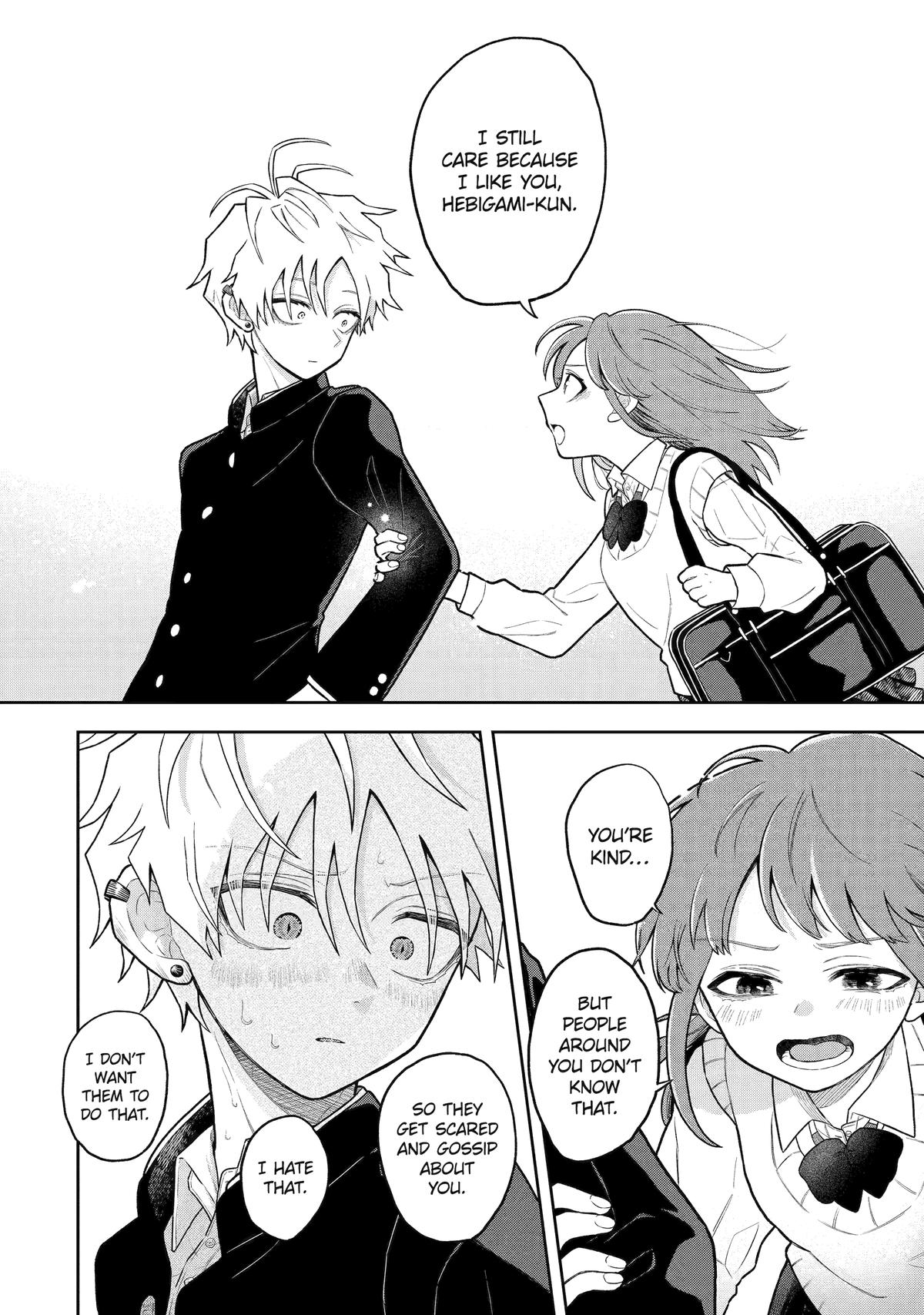 Hebigami Transforms When He's Cold Chapter 8 8