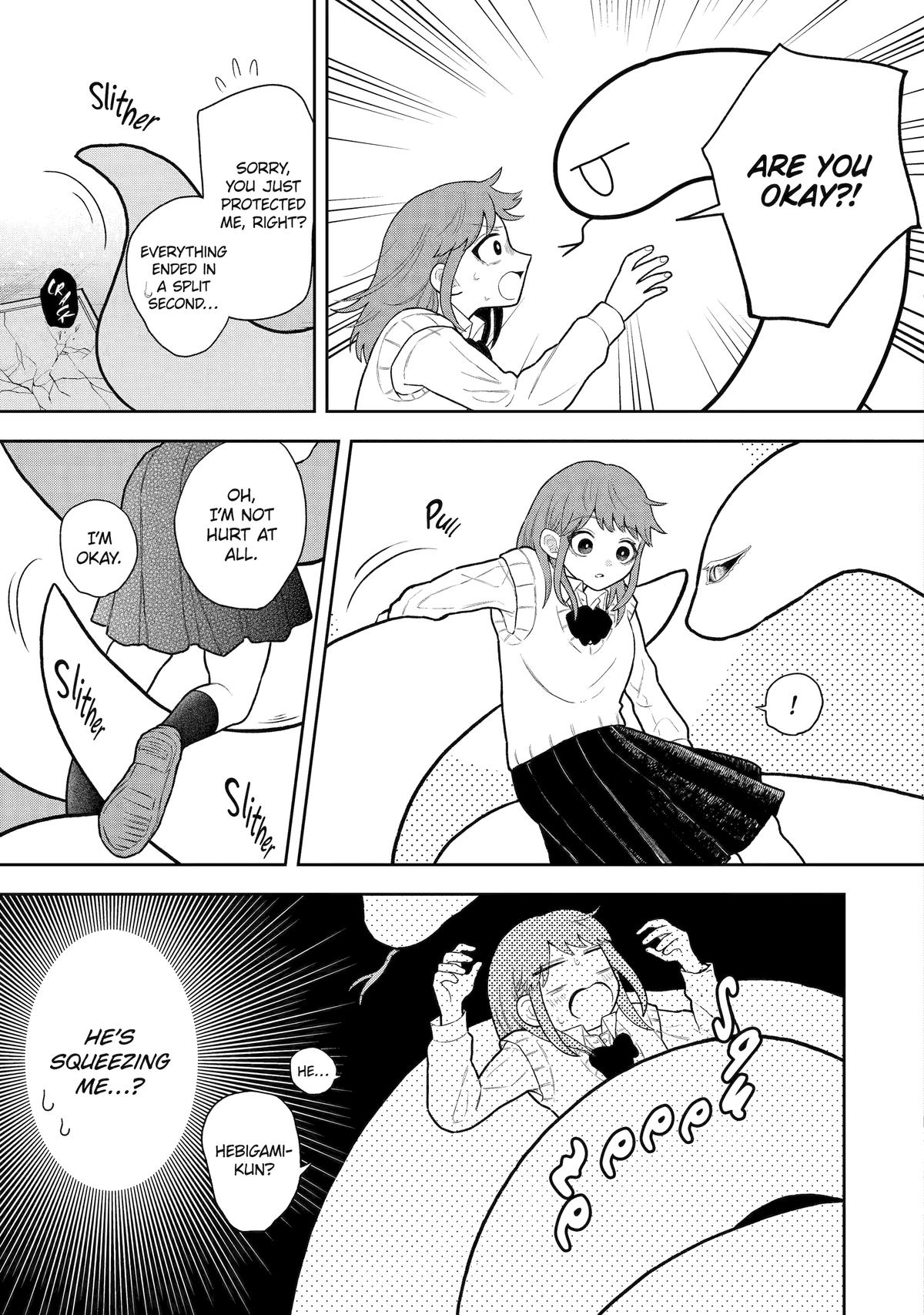 Hebigami Transforms When He's Cold Chapter 8 13