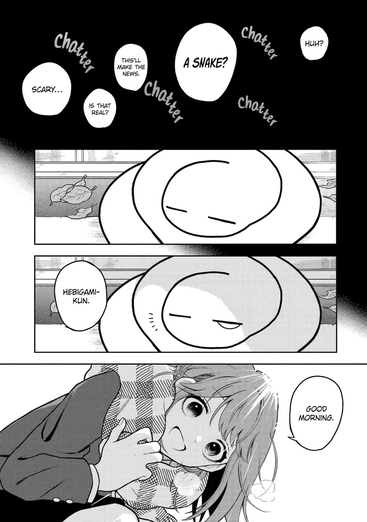 Hebigami Transforms When He's Cold Chapter 9 1