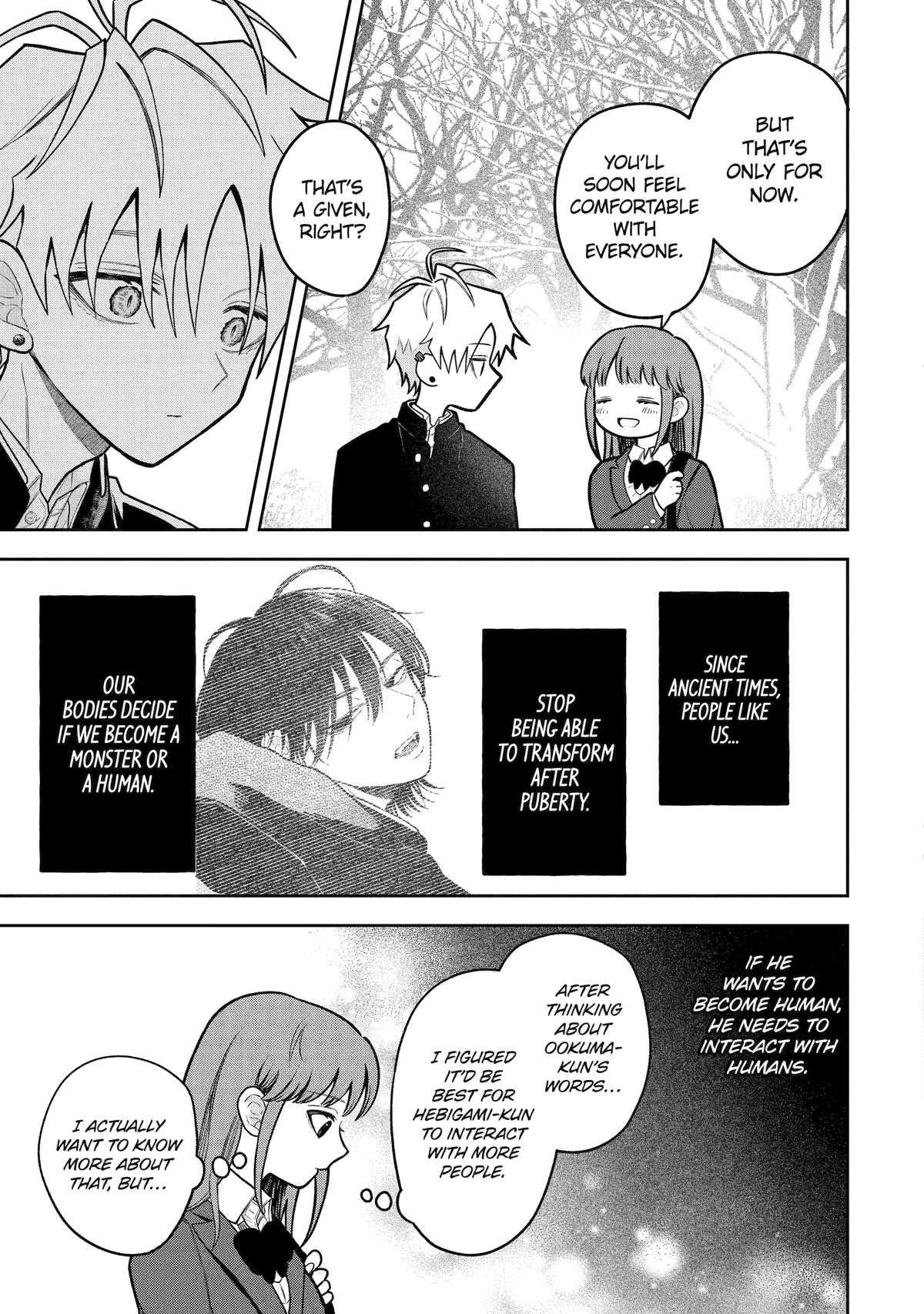 Hebigami Transforms When He's Cold Chapter 9 7