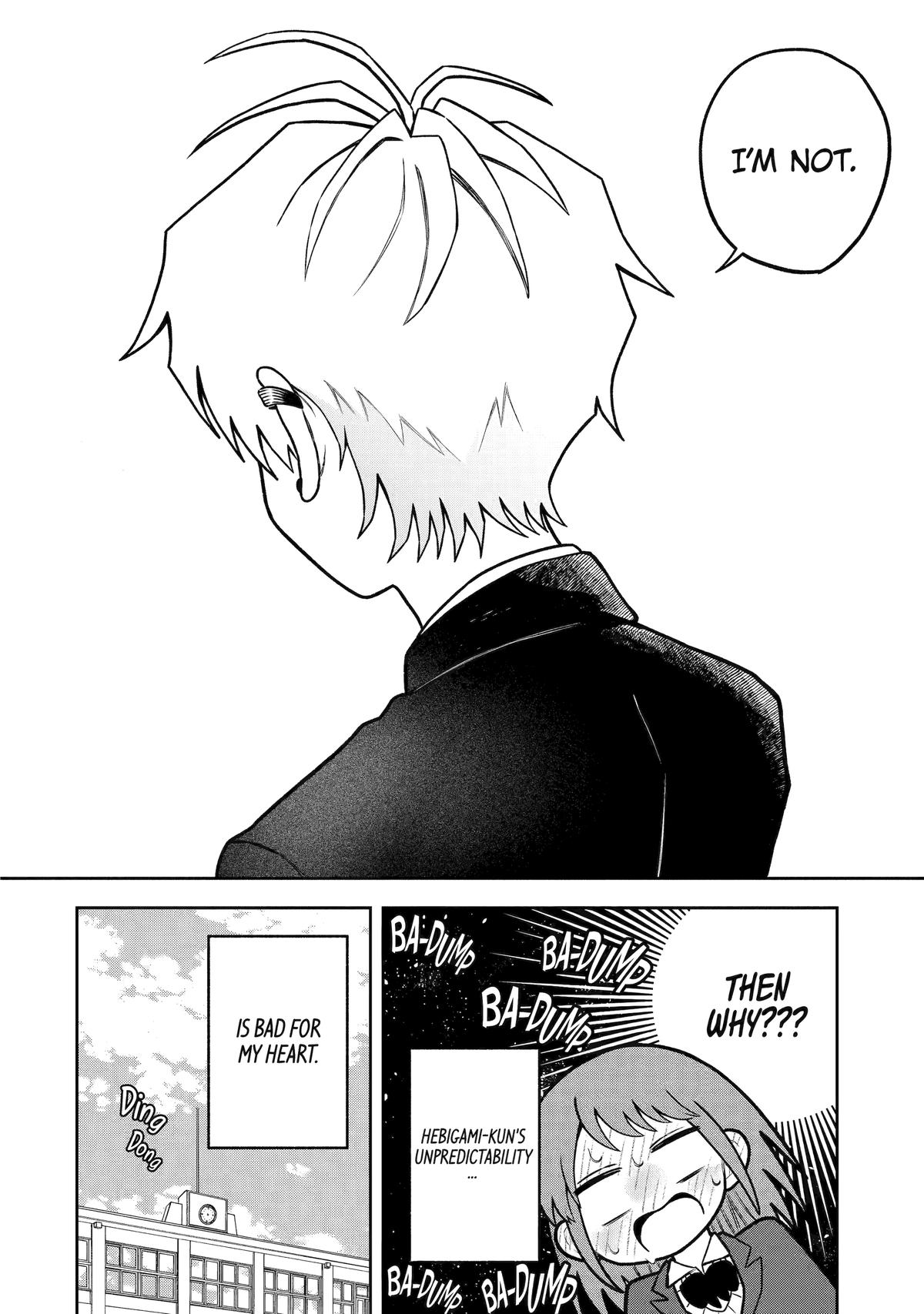 Hebigami Transforms When He's Cold Chapter 9 14