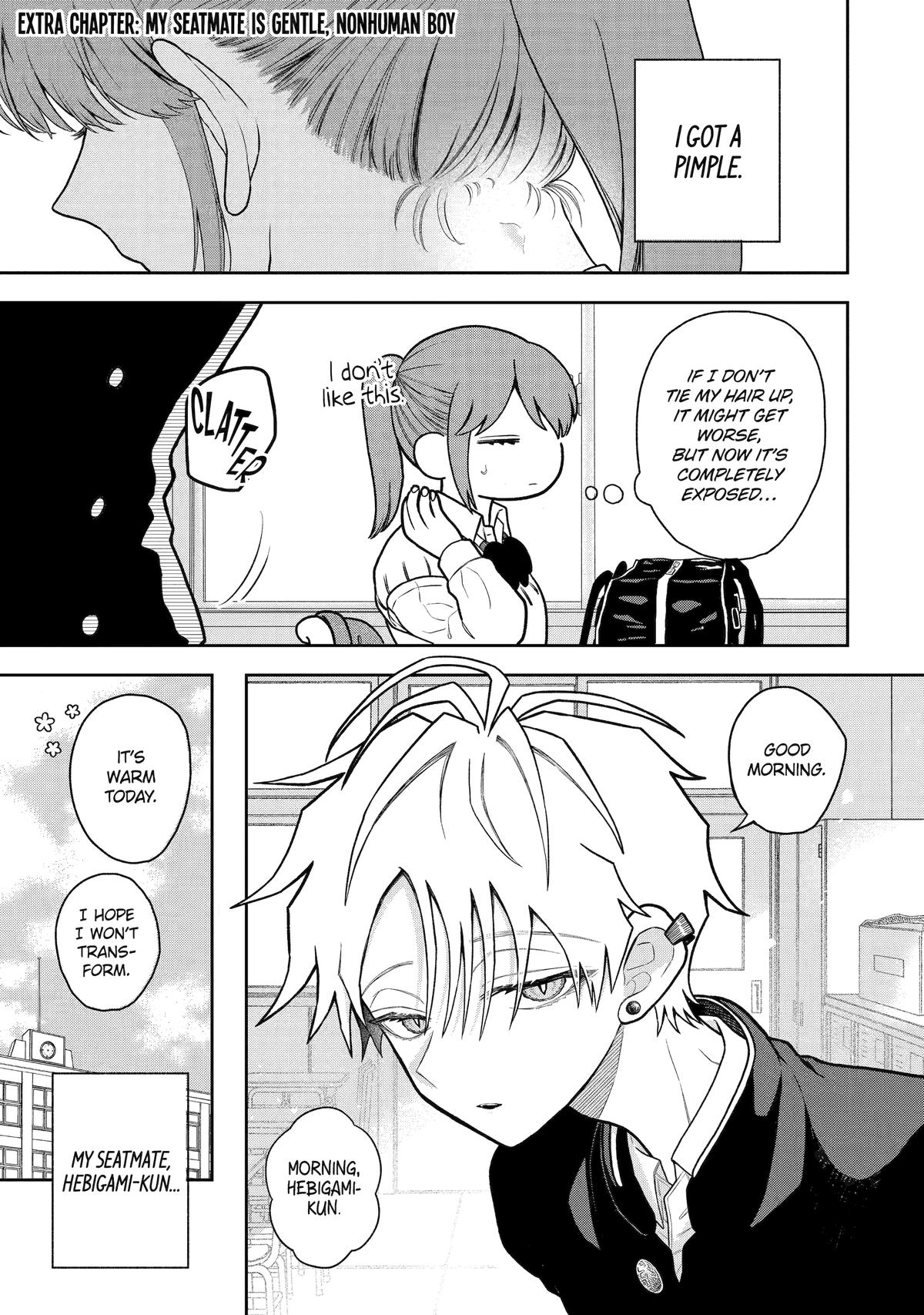 Hebigami Transforms When He's Cold Chapter 12.7 1