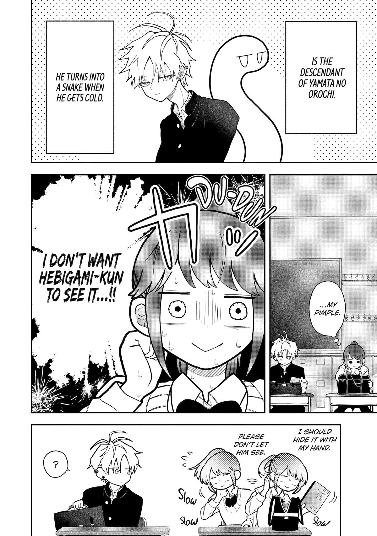 Hebigami Transforms When He's Cold Chapter 12.7 2