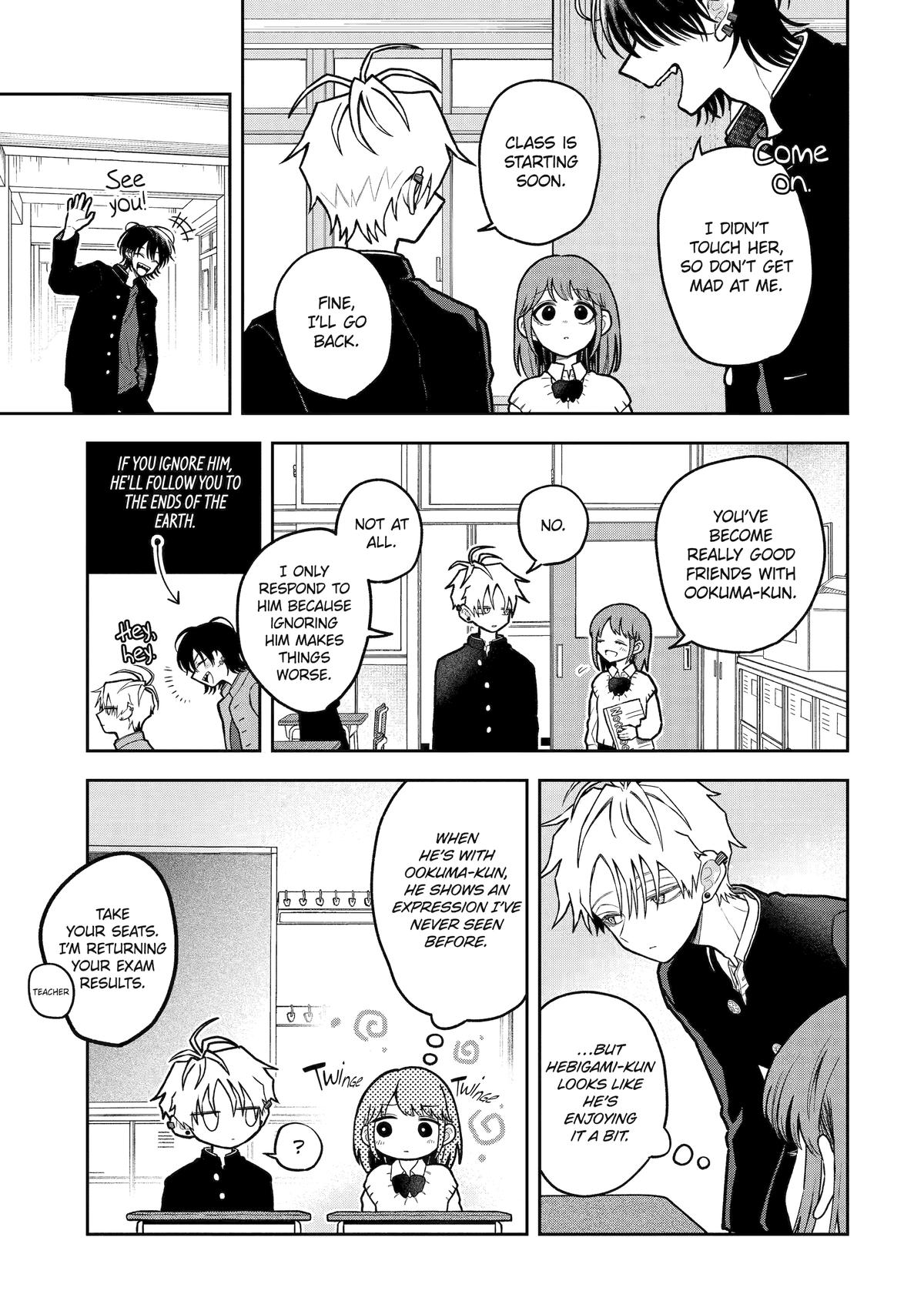 Hebigami Transforms When He's Cold Chapter 13 3